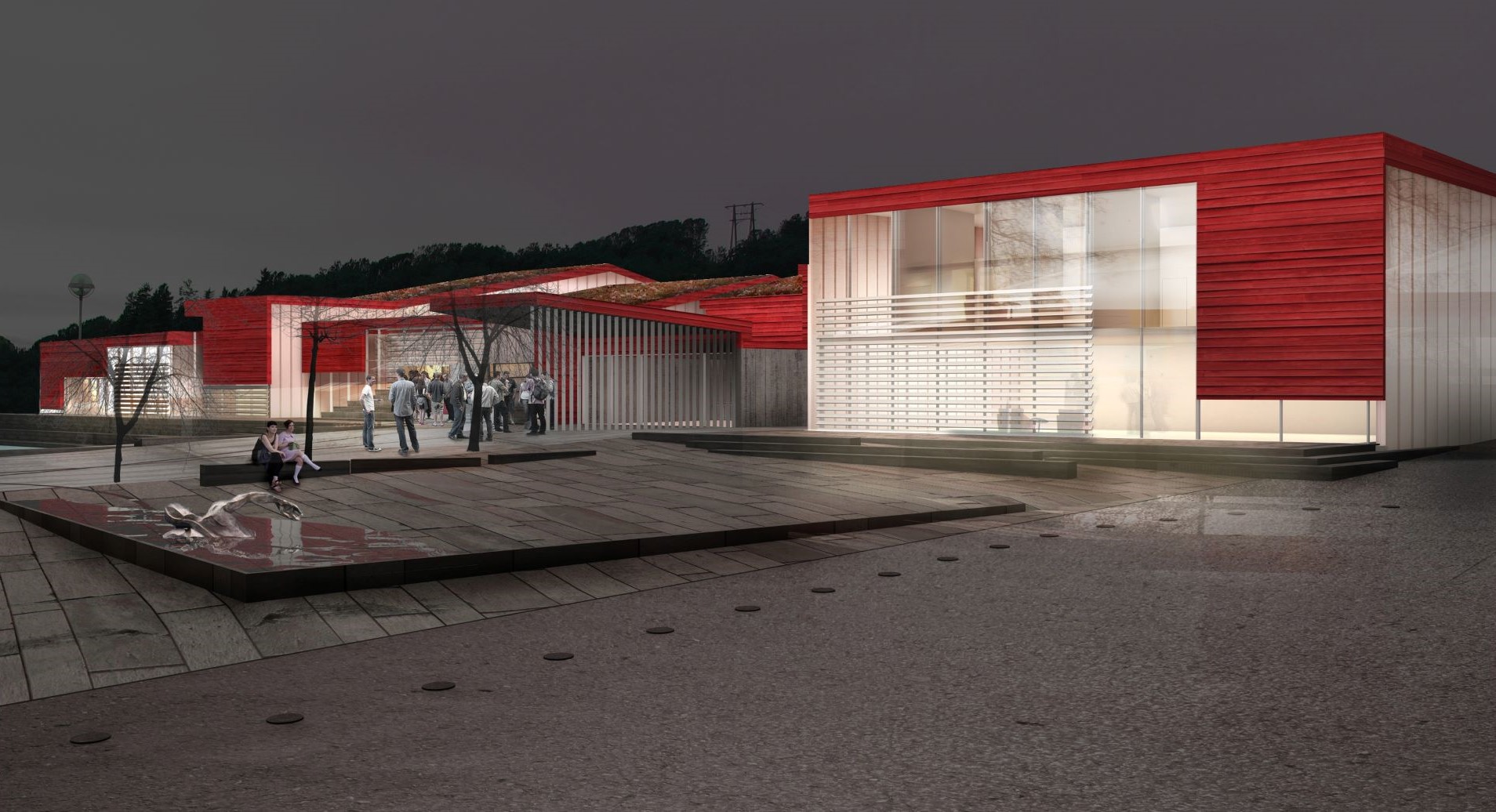 Menningarhús í Rong - samkeppni