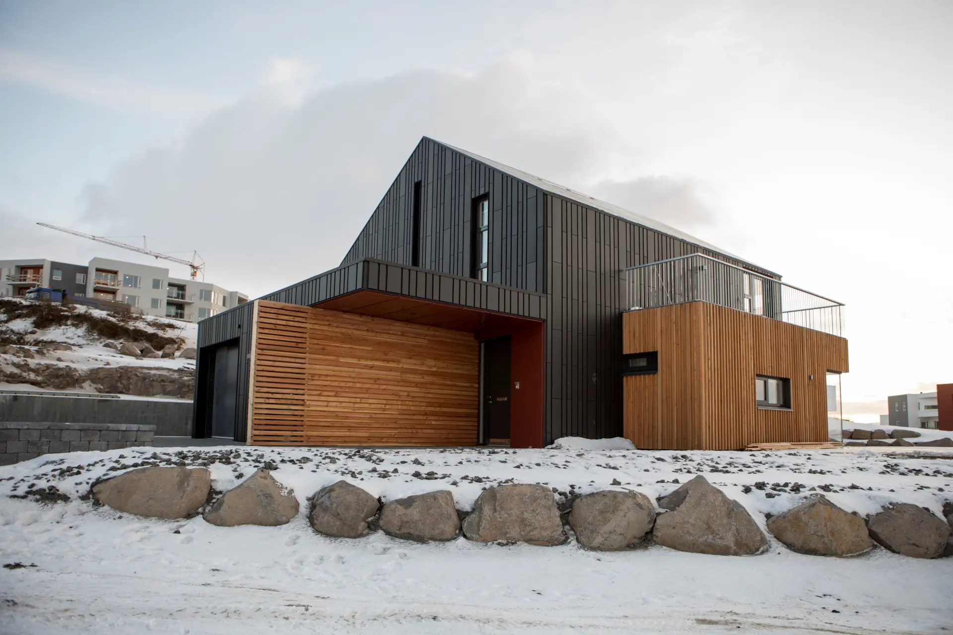 Fyrsta Svansvottaða hús Íslands