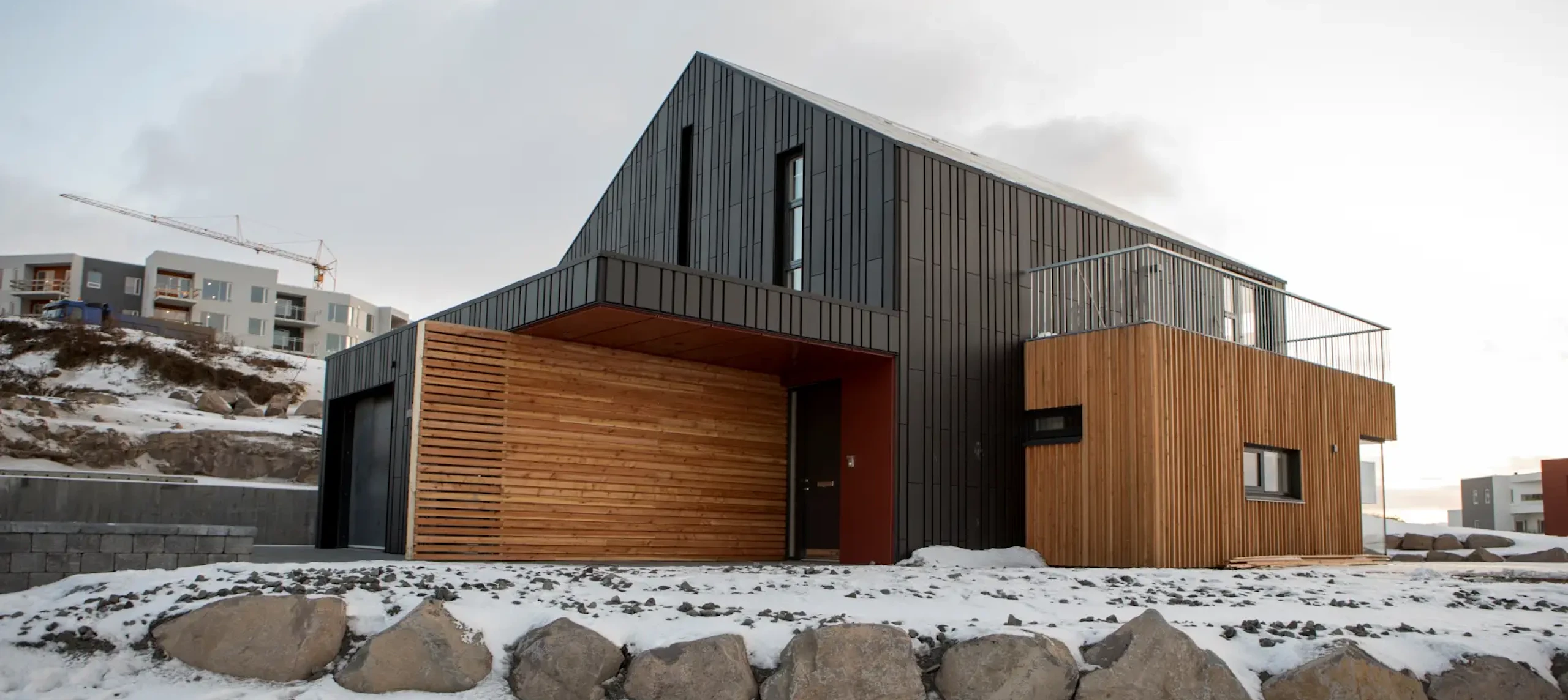 Fyrsta Svansvottaða hús Íslands