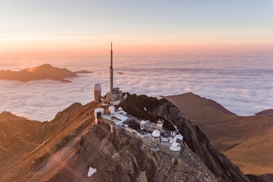 Pic du midi nuages