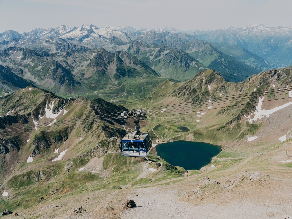 Pic du Midi Night at the Top under the night sky