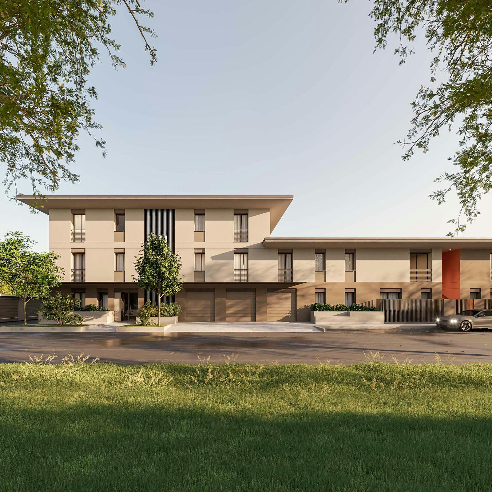 Cento foscolo - render