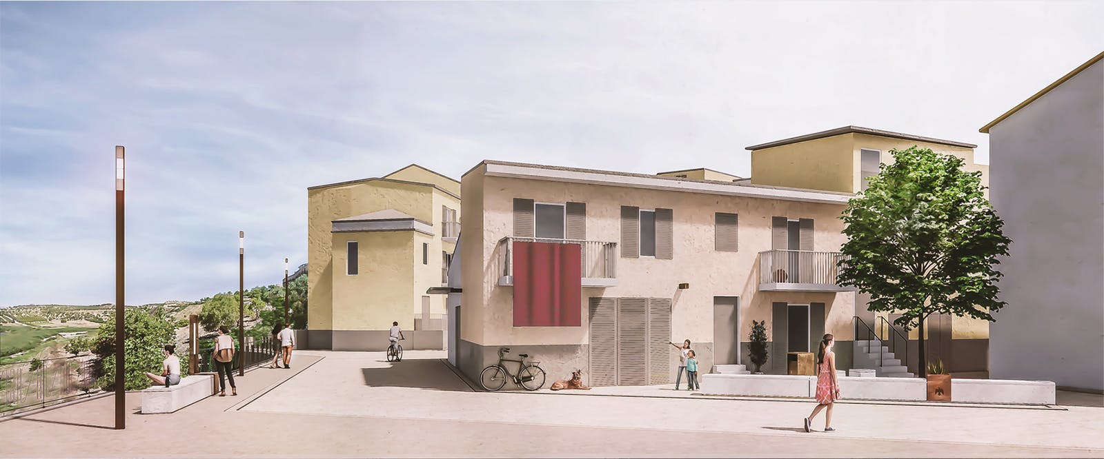 Serradifalco Piazzetta di ingresso