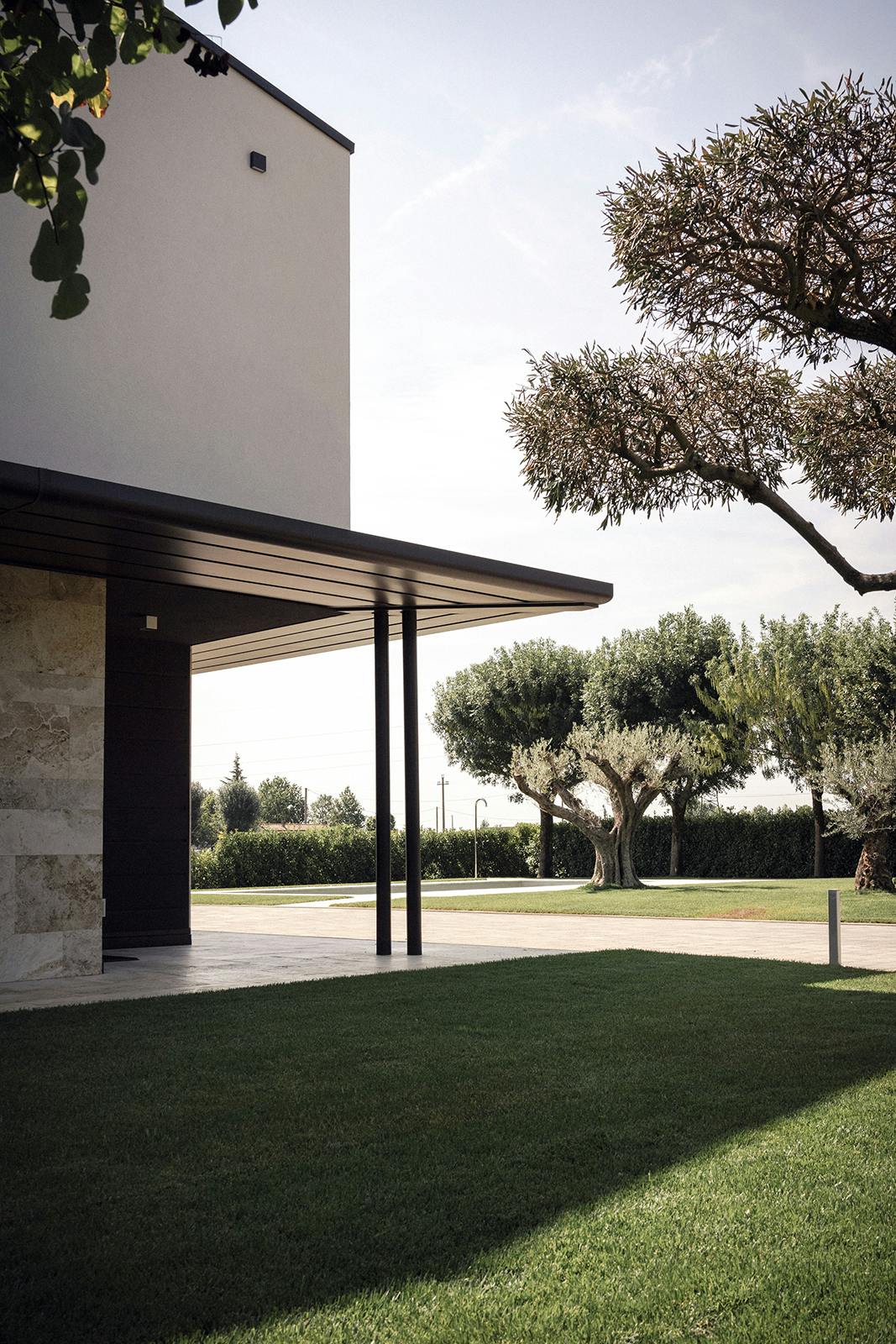 Villa Alexia - Vista esterna pensilina
