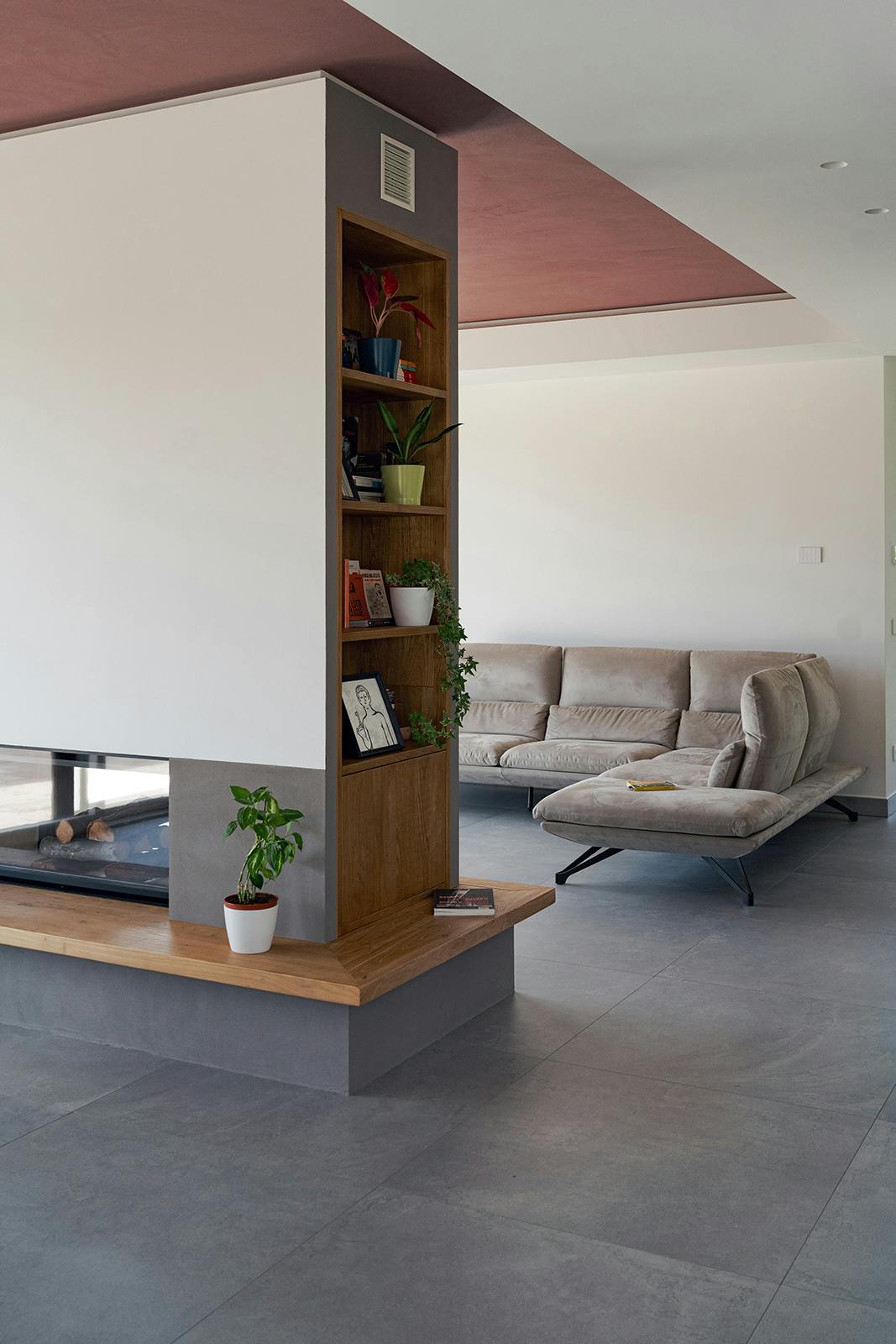 Villa Alexia - Vista interna soggiorno