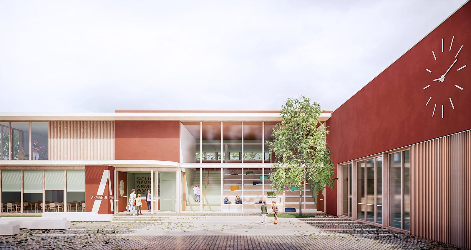 Scuola Avogli - vista principale