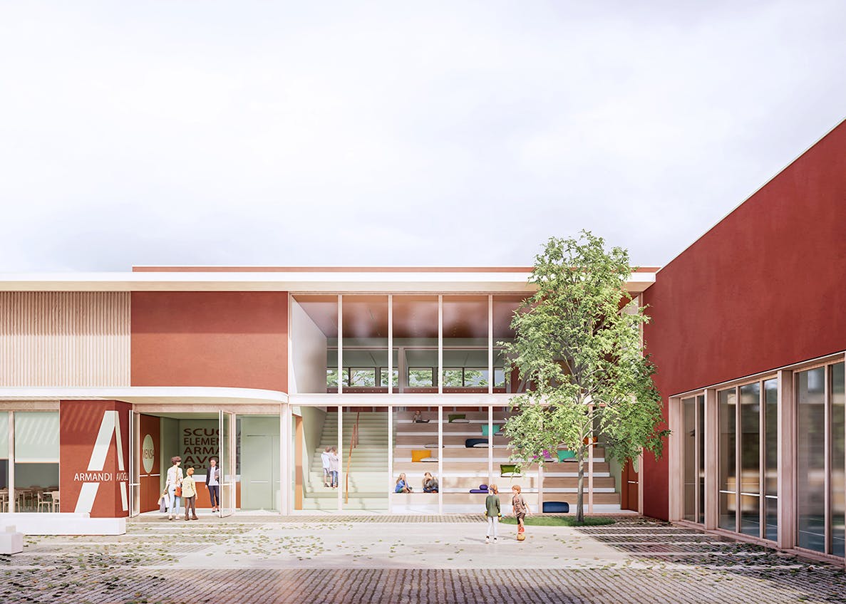 Scuola Avogli - vista principale Scuola Avogli - vista principale