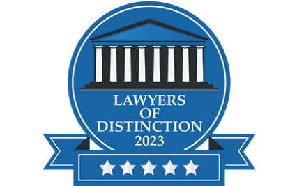 Lawyers of Distinction 2023 logo