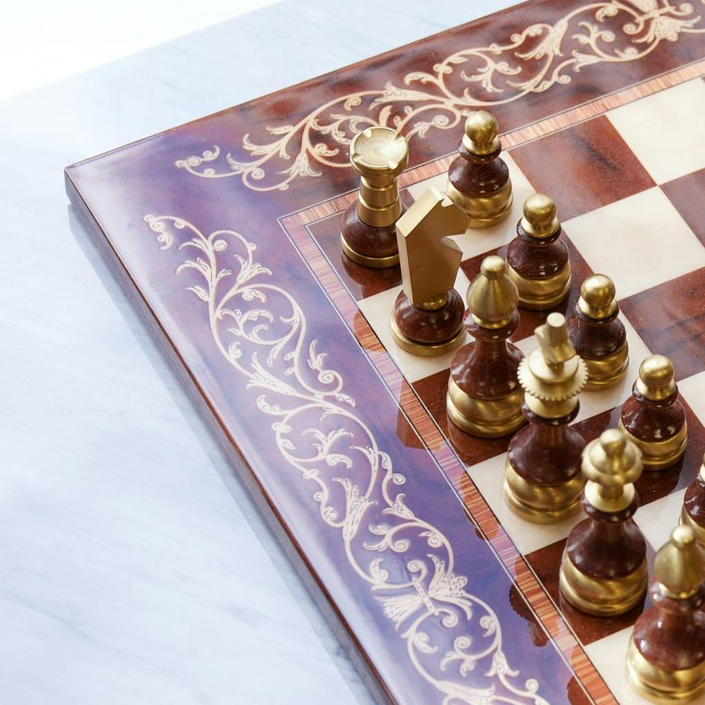 A chess board