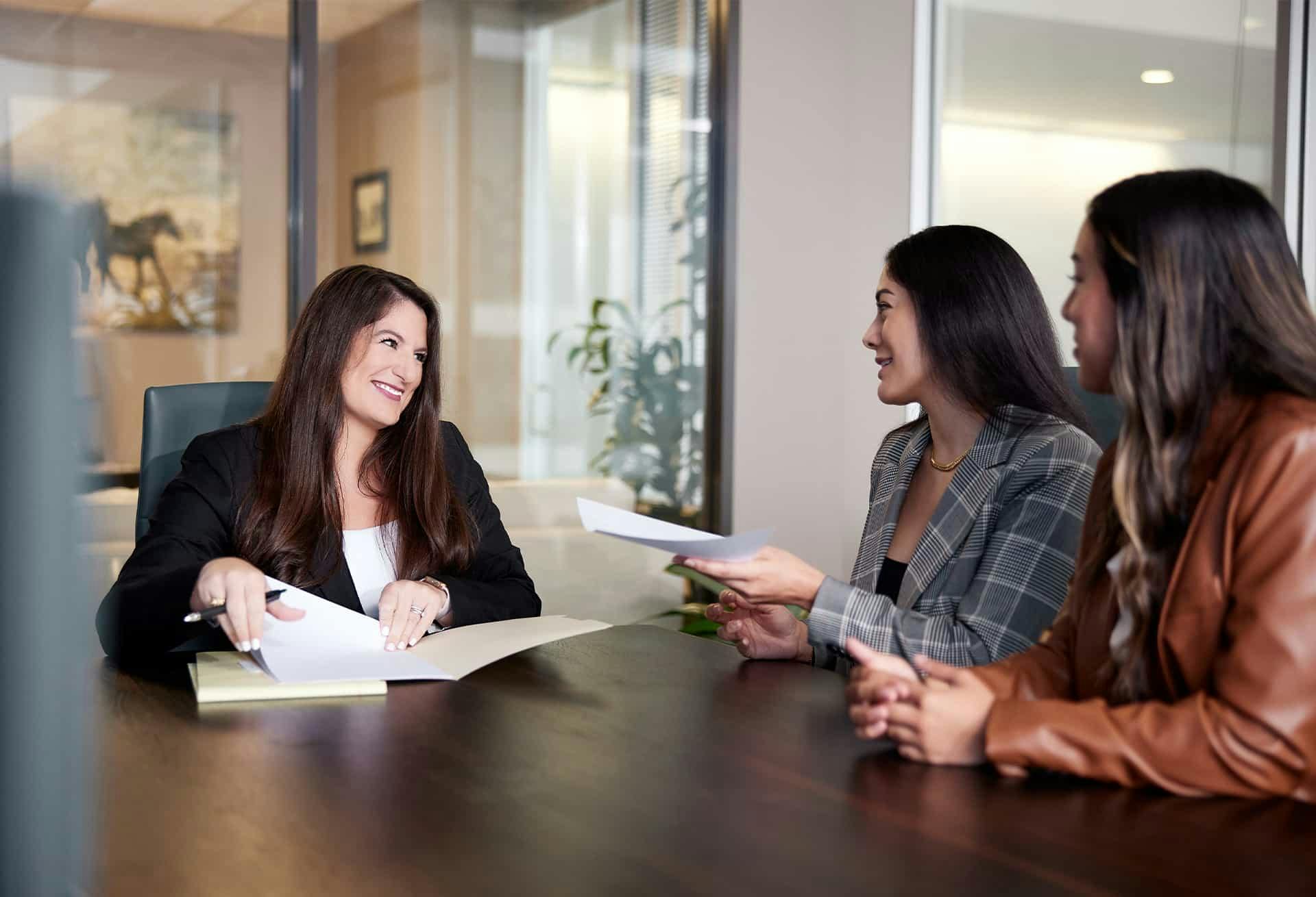 Women in a meeting