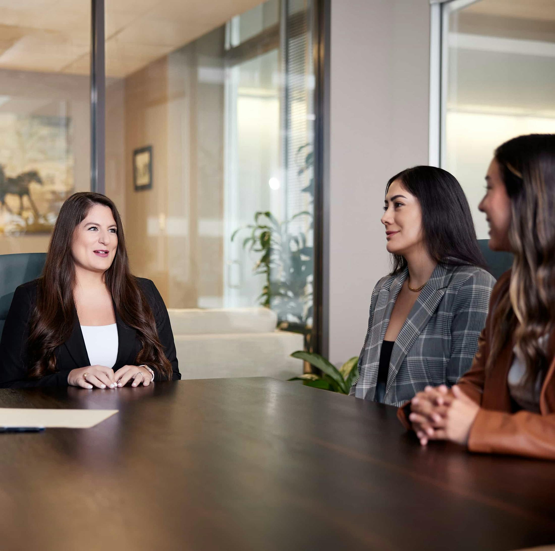 Margaret R Allbritton with clients