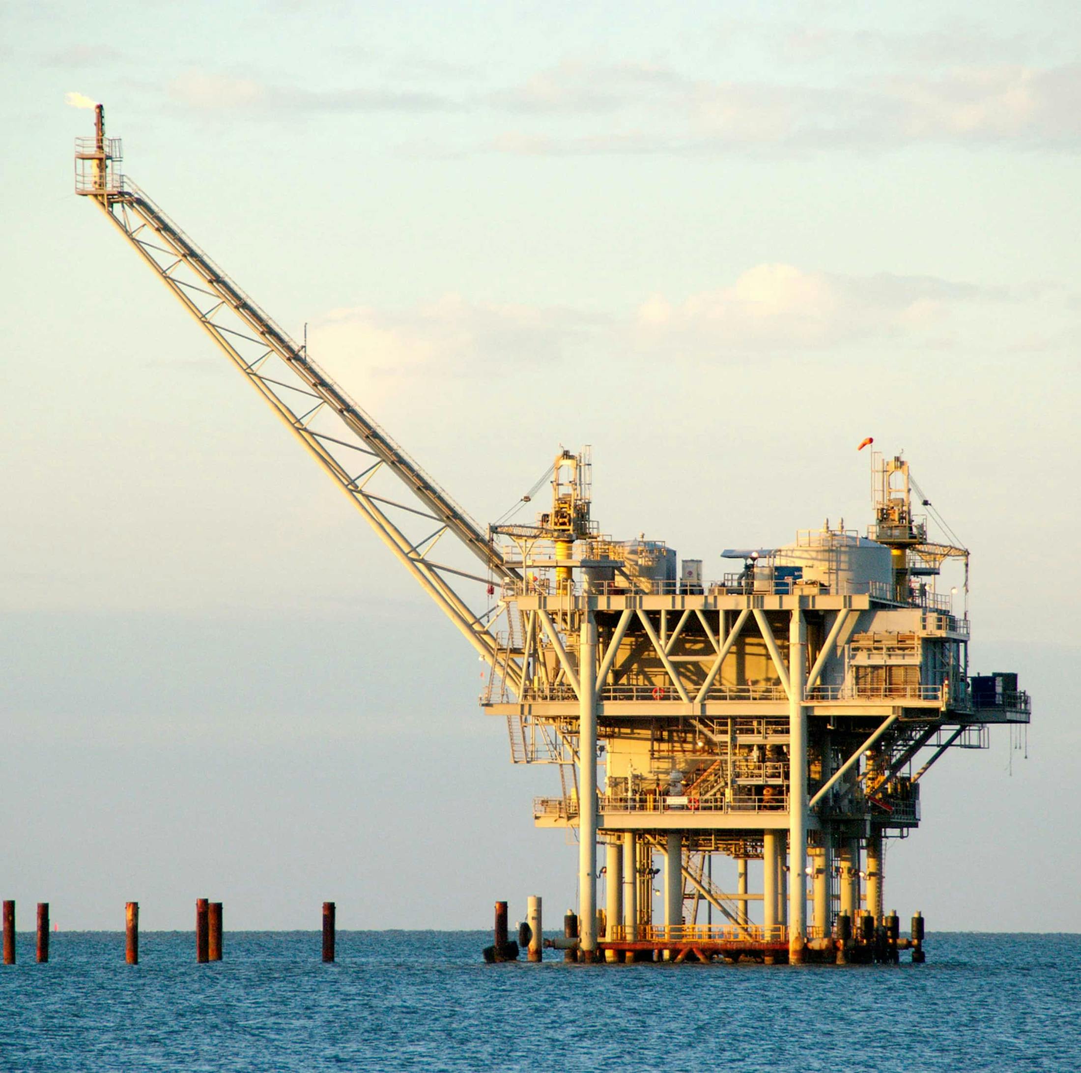 off-shore rig