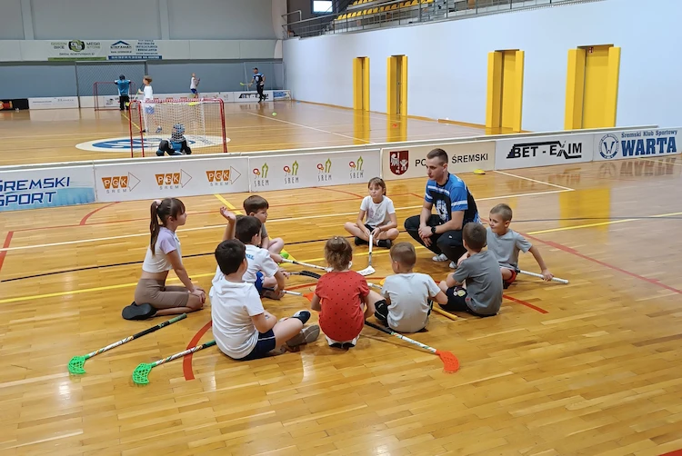 Floorball Śrem Trening Image