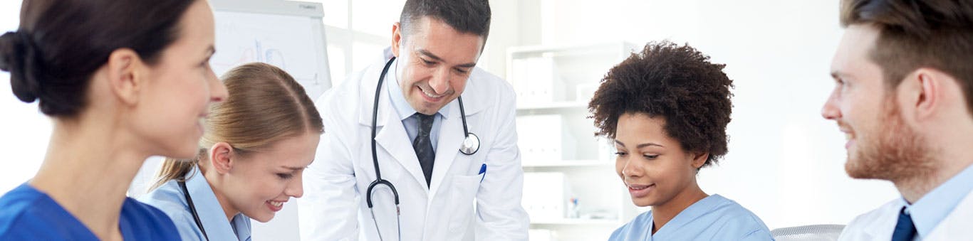 group of doctors