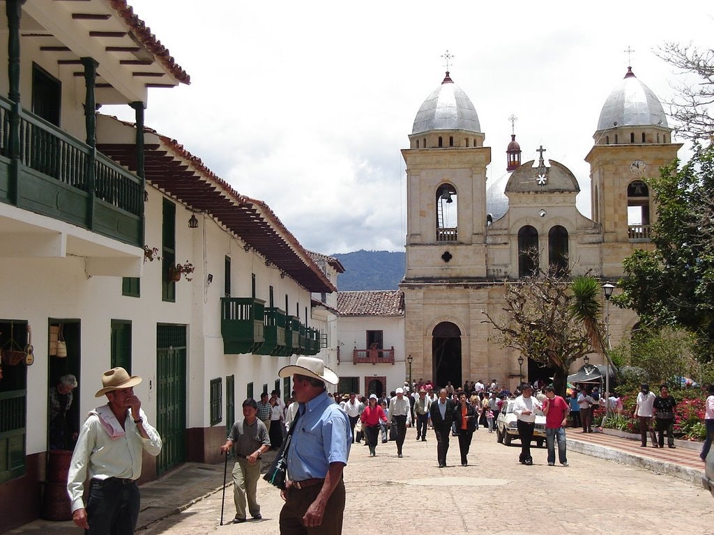 Iglesia Tenza, Boyacá. A 18kms de Guateque.