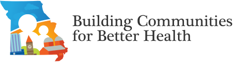 Building Communities for Better Health logo.