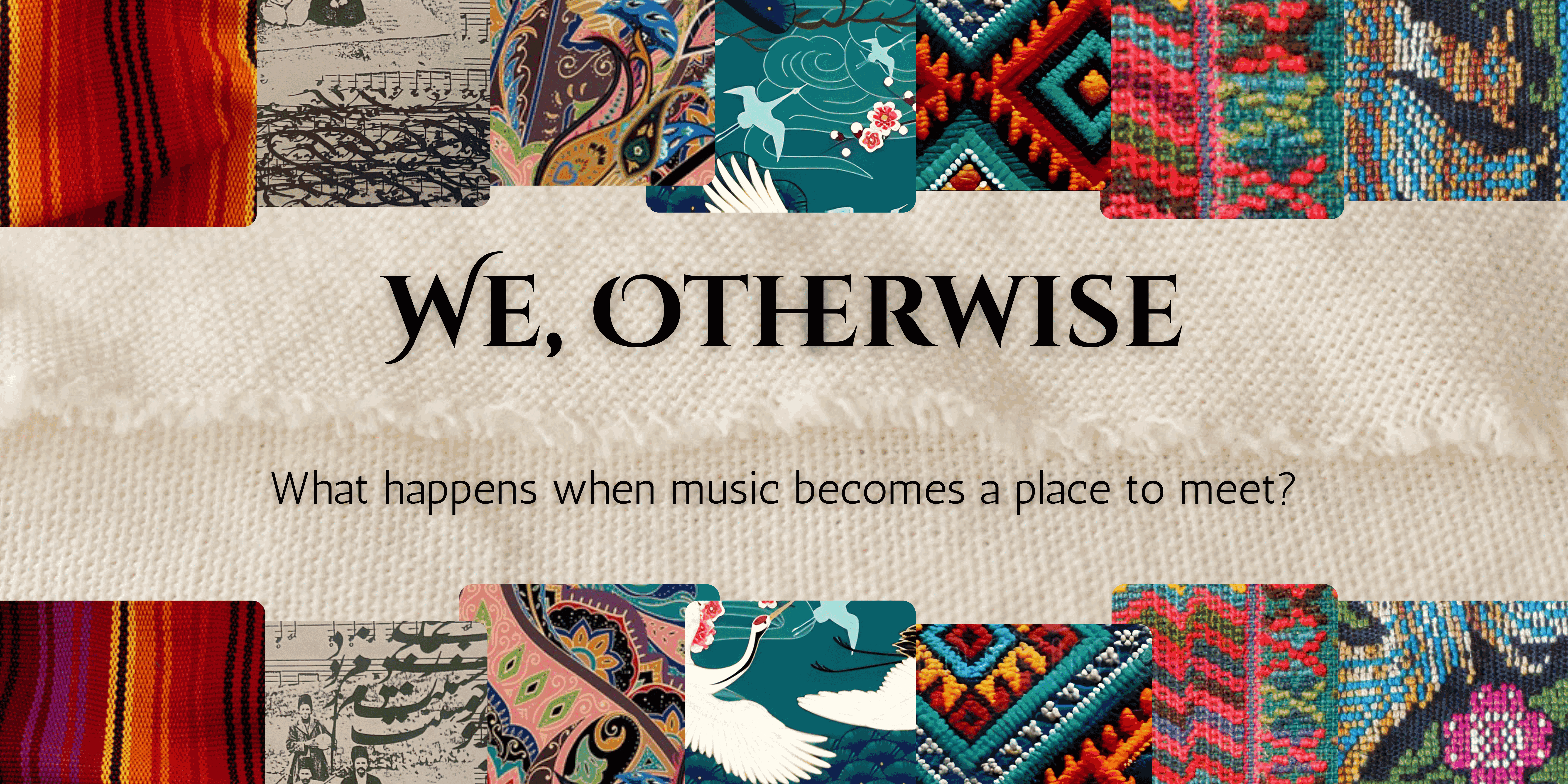 We, Otherwise