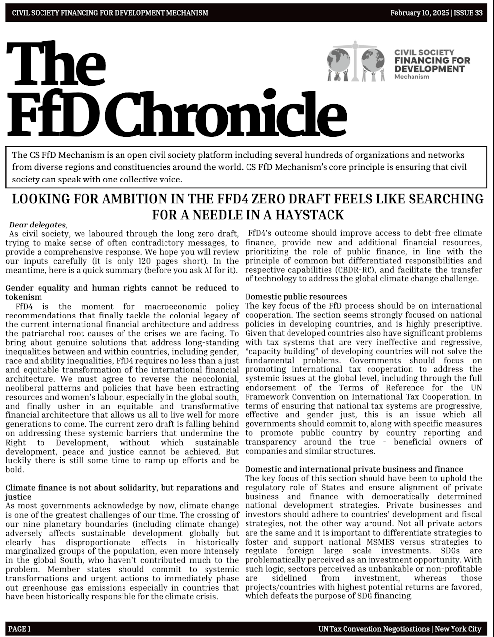 Issue 33: Looking for ambition in the FfF4 Zero Draft is like searching ...