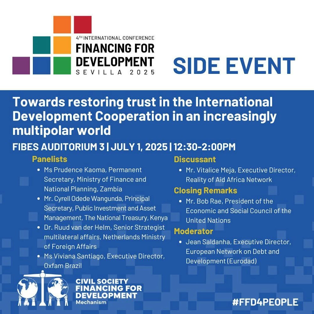 Towards restoring trust in the International Development Cooperation in ...