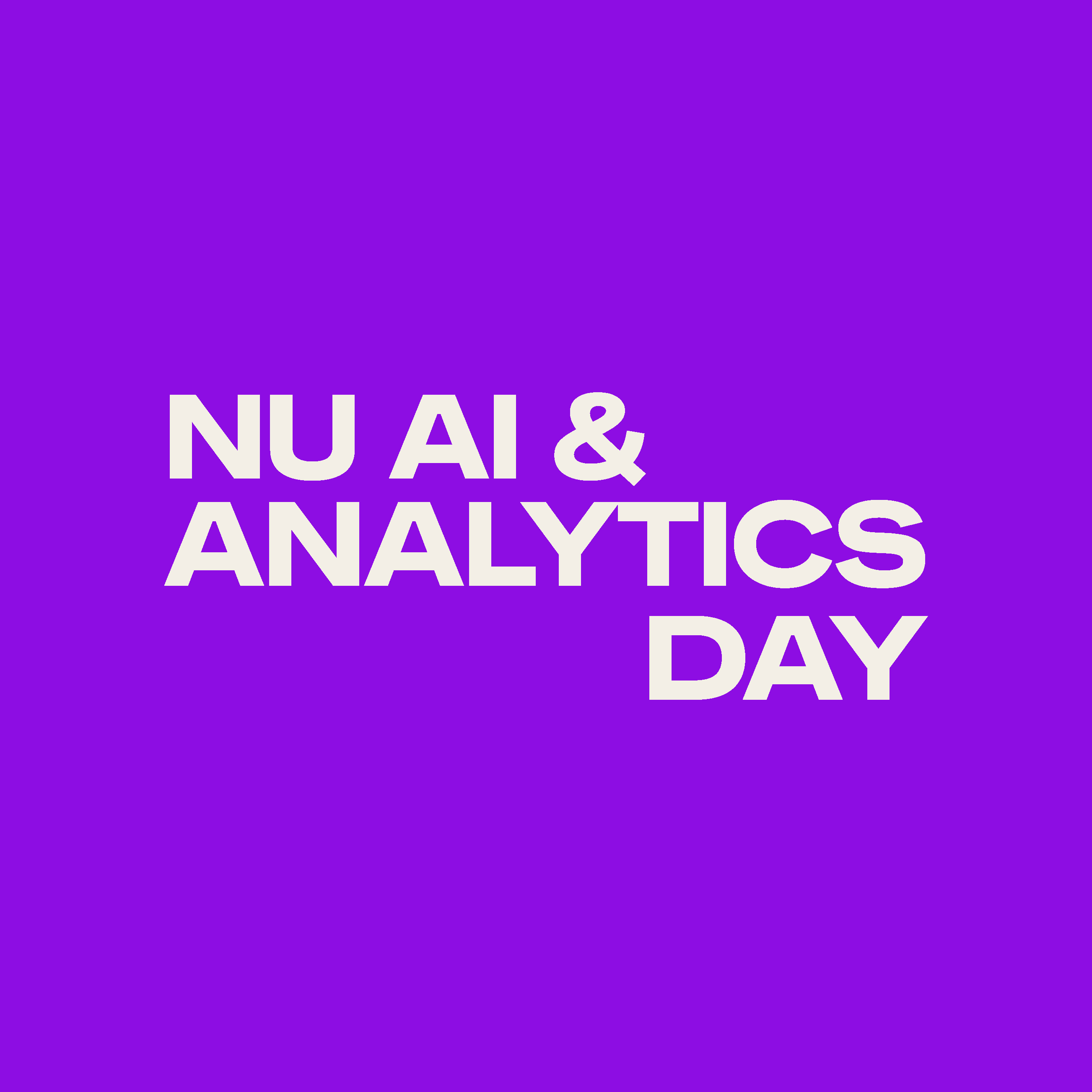Nu AI & Analytics Day logo