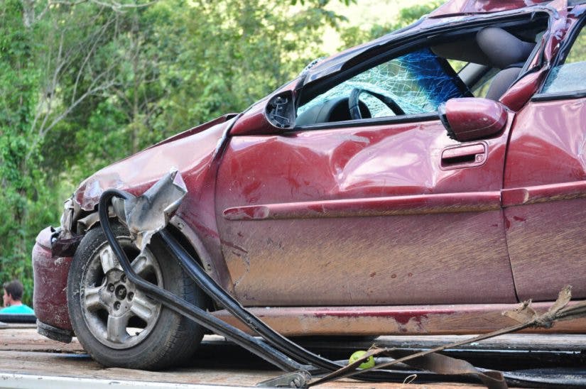 Car accident Photo of car acciddent