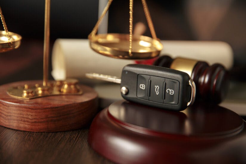 Photo of Wooden Hammer and Car Keys