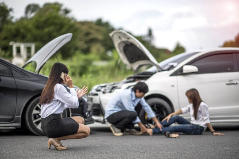 Photo of a Car Accident Scene