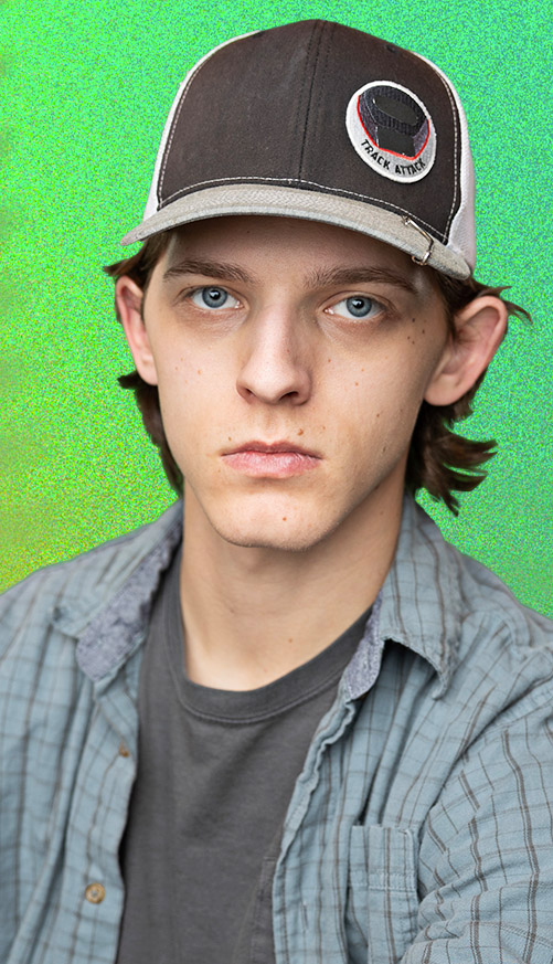 Headshot of a teenager.