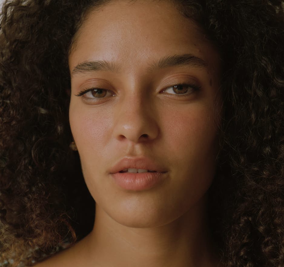 Close-up of a woman’s face