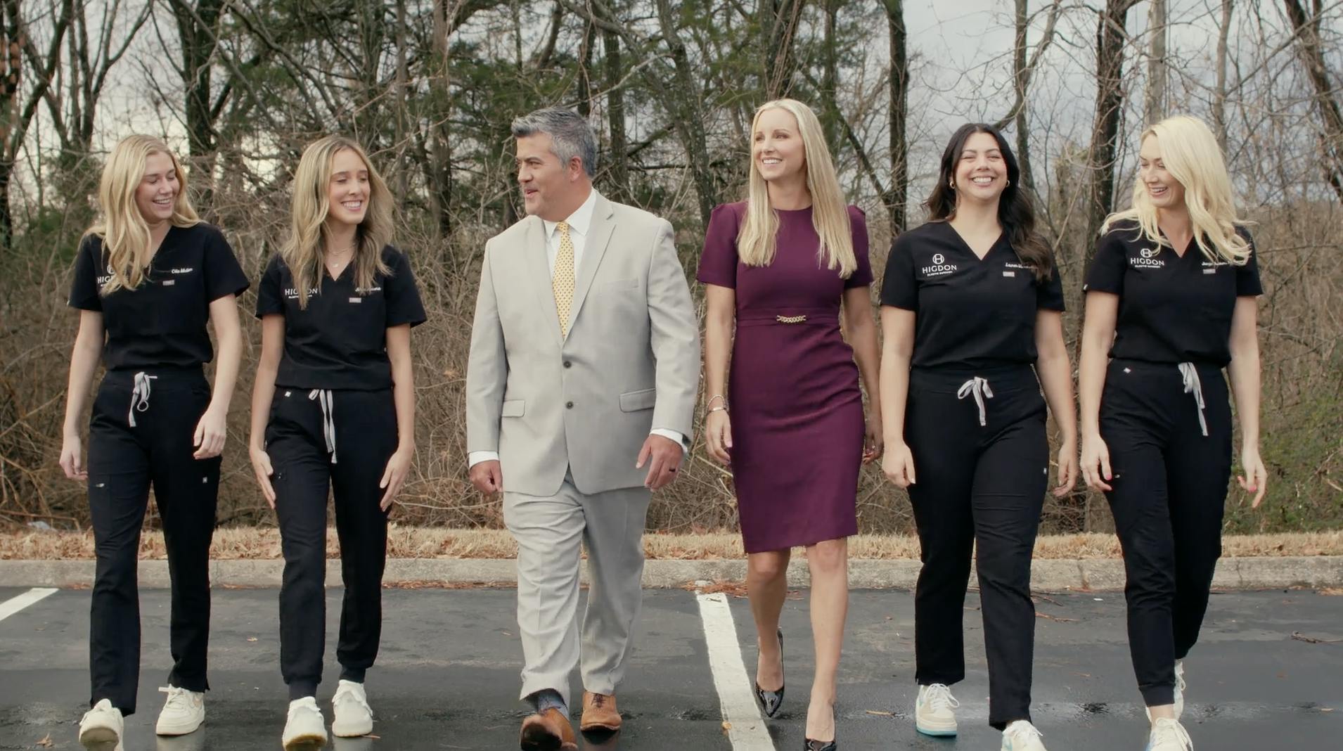 staff at Higdon Plastic Surgery