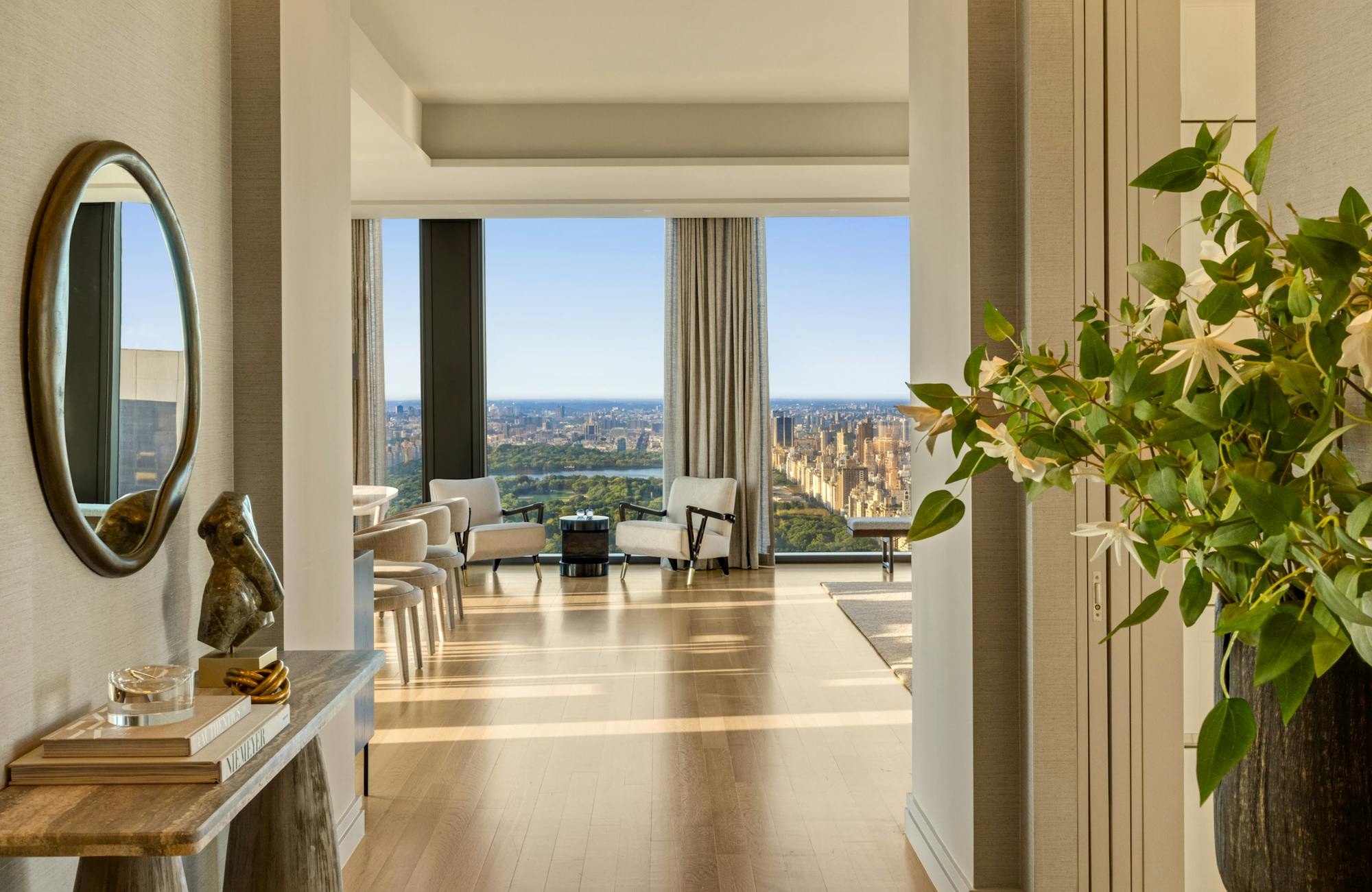 Interior design of a beautiful midtown condominium by Thierry Despont
