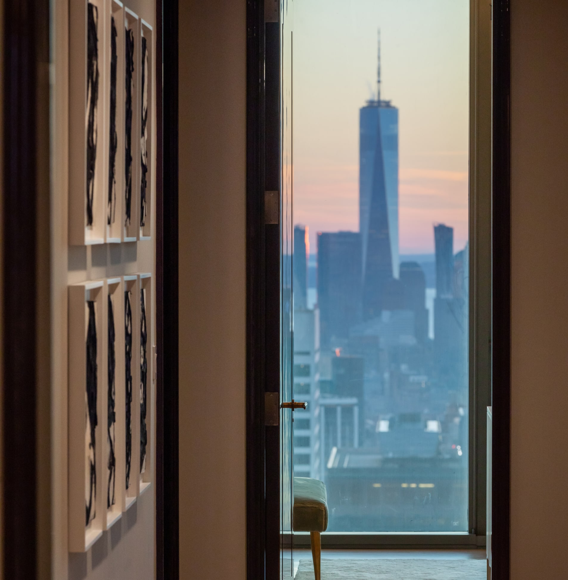 Captivating view from 53 West 53’s residences