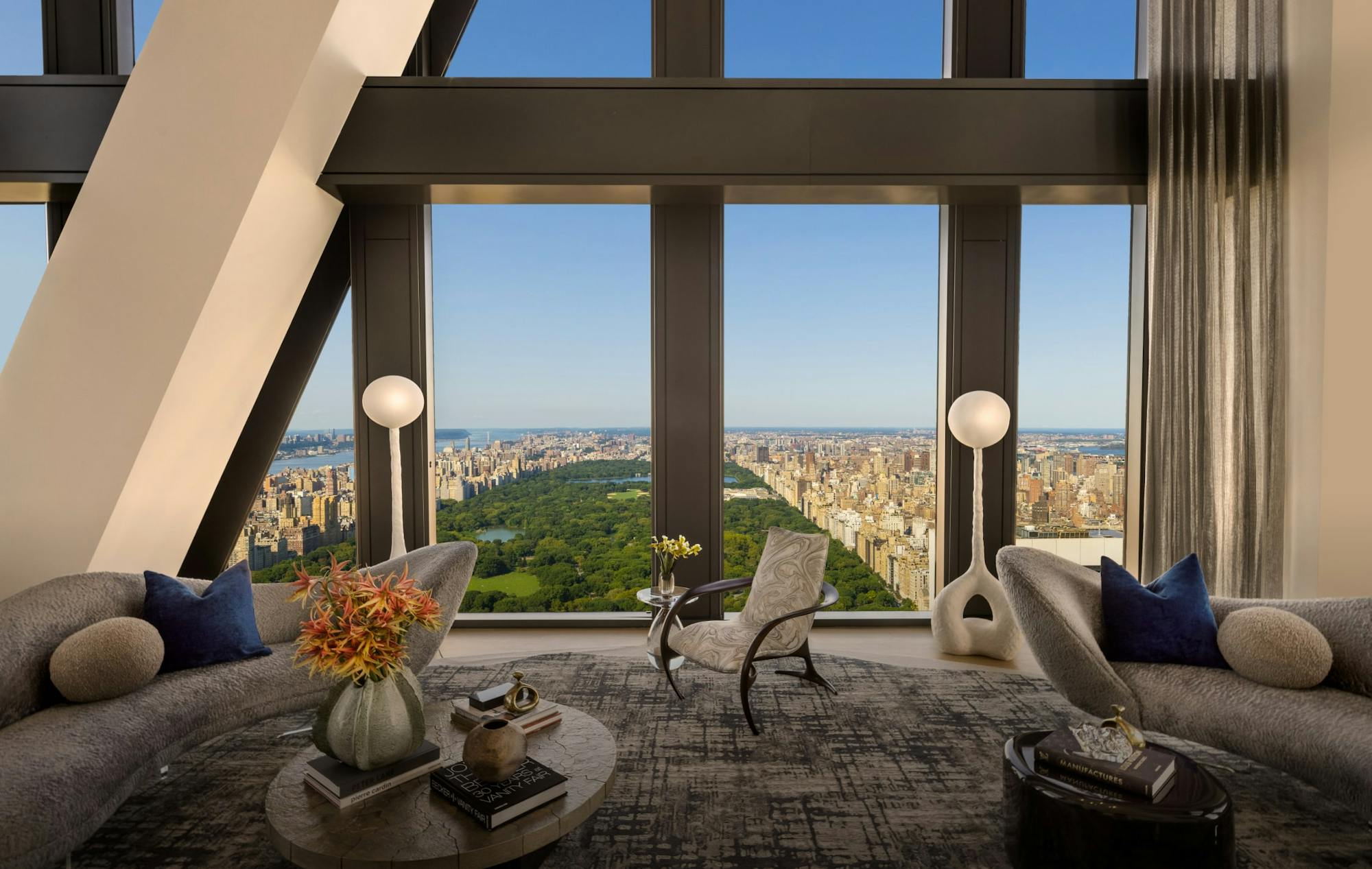 Beautifully designed high rise penthouse by 53W53