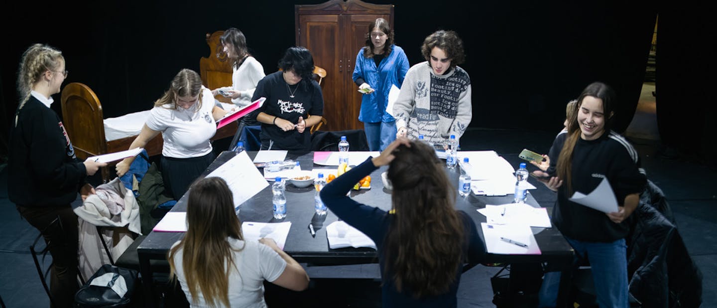 Vabilo na gledališko delavnico za mlade