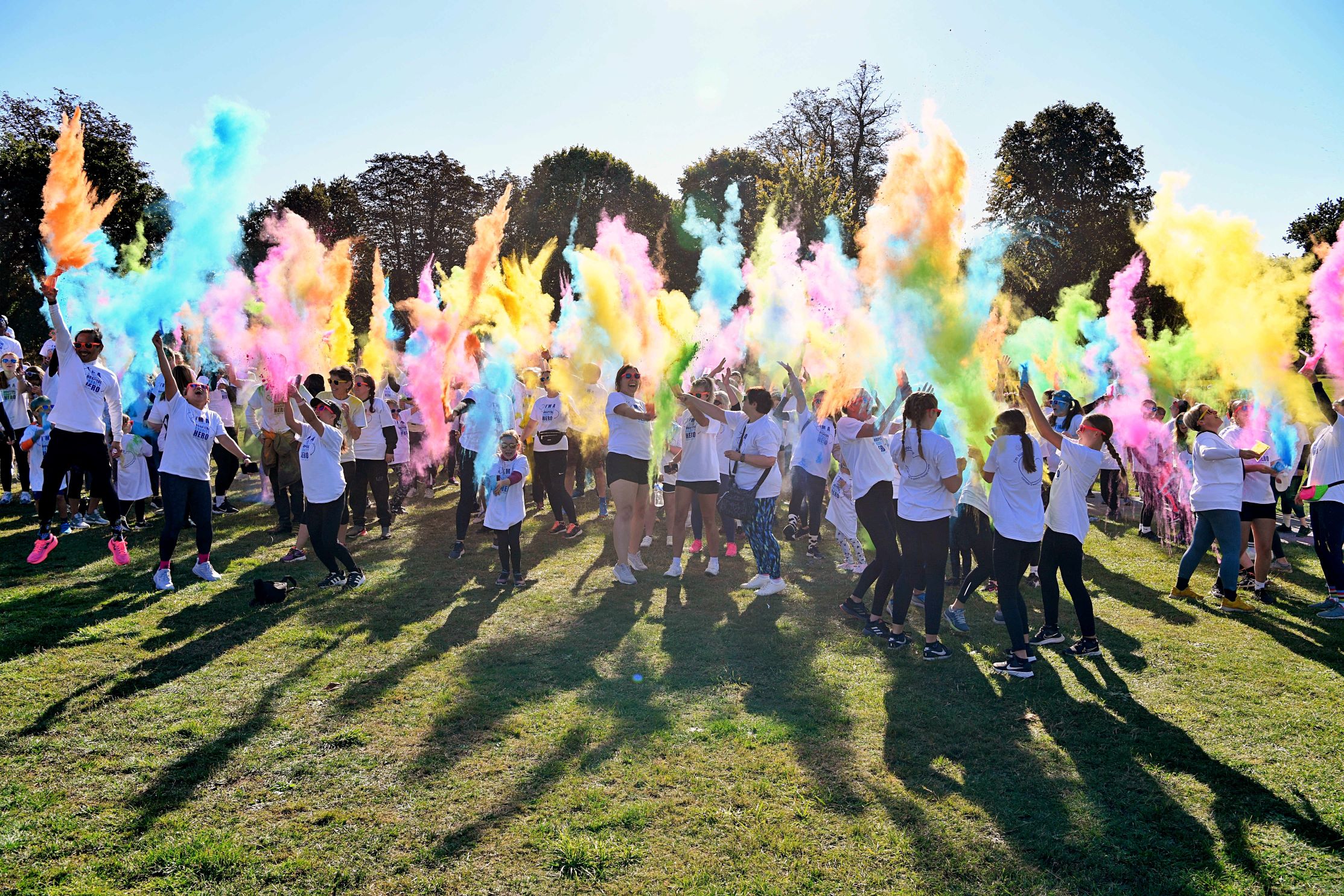 Explosions of colour at the Ipswich Colour Run