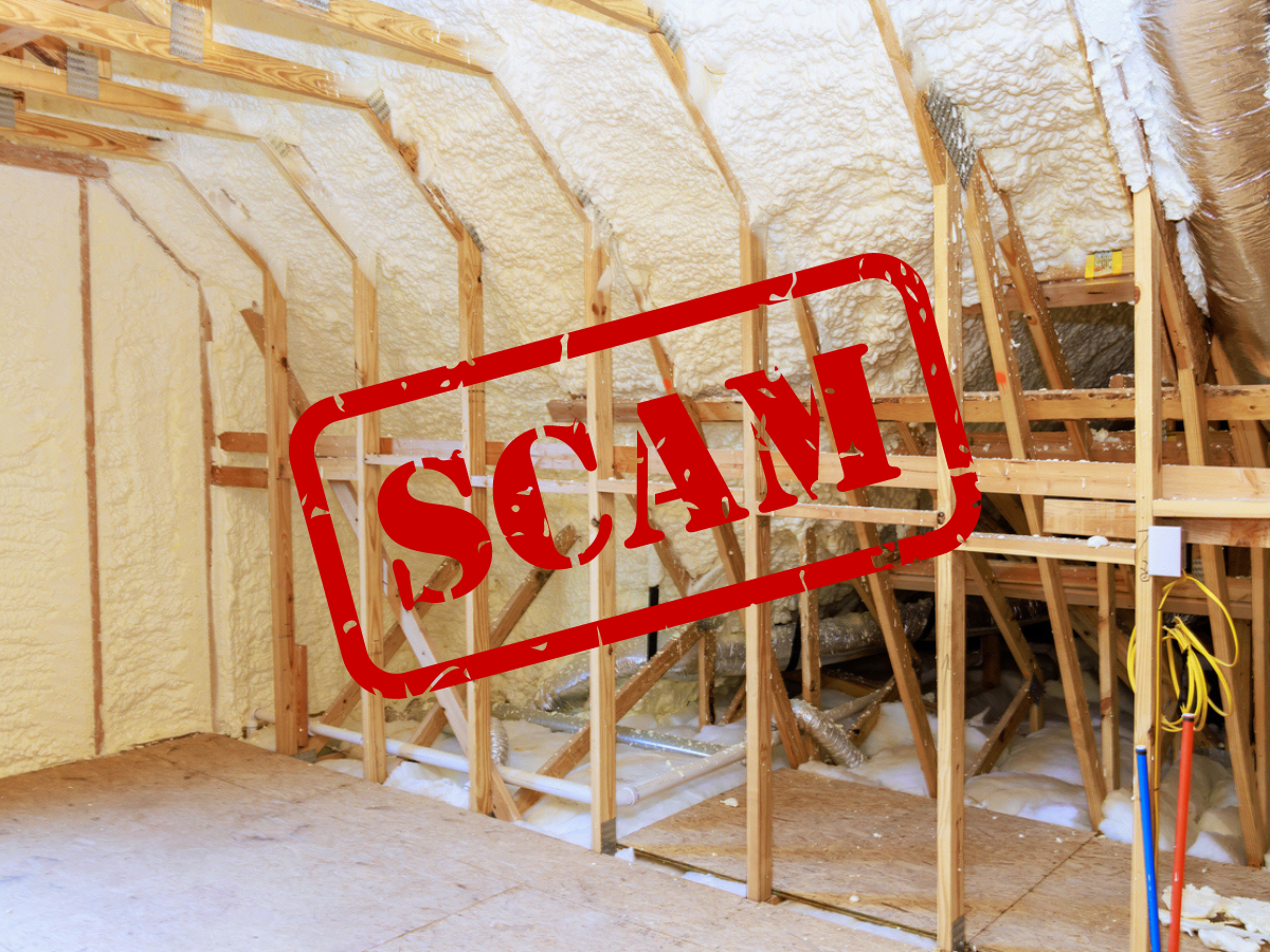 spray foam removal