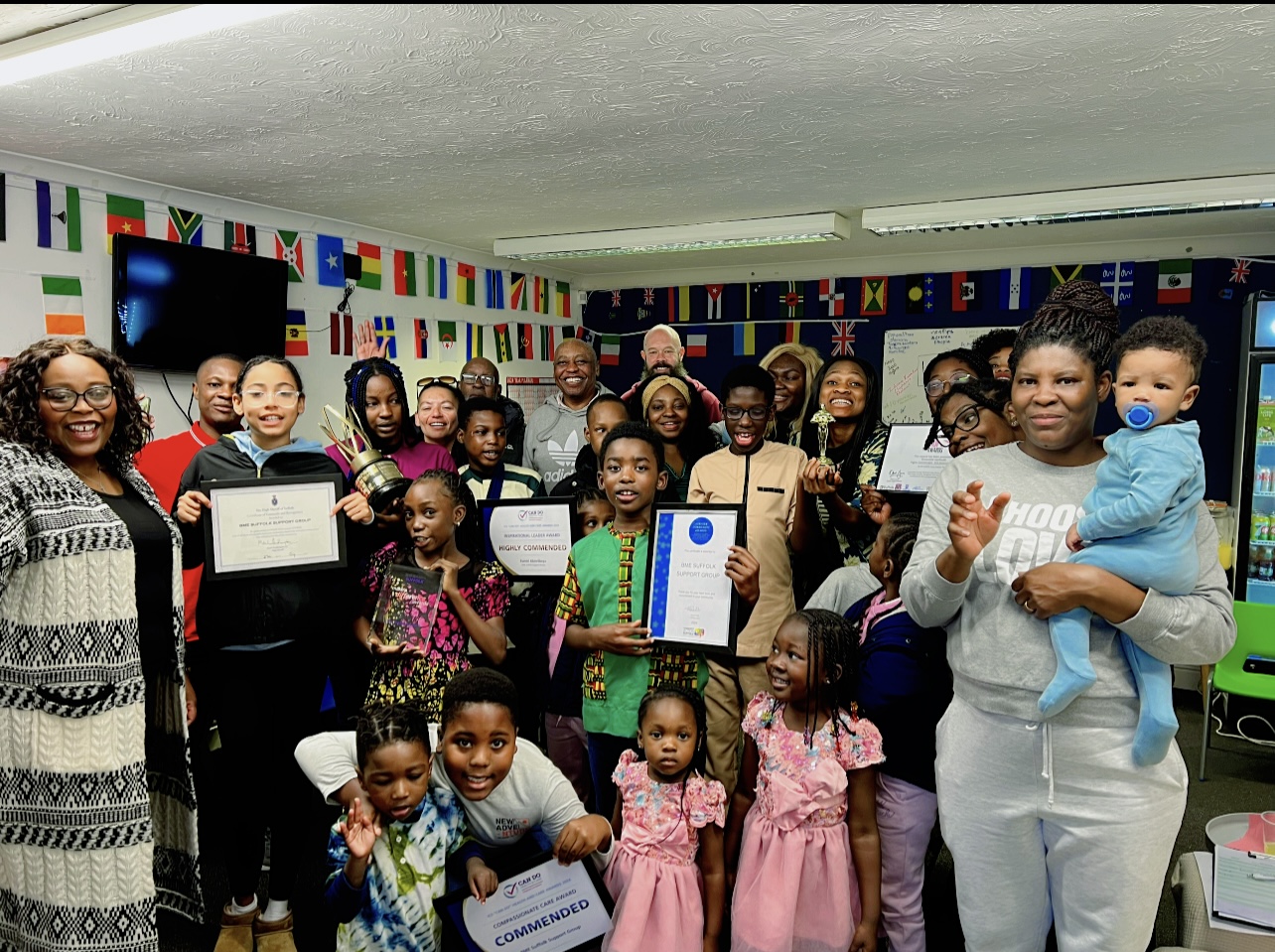 Over 60 people gathered in Ipswich last Saturday for Black History Month celebrations