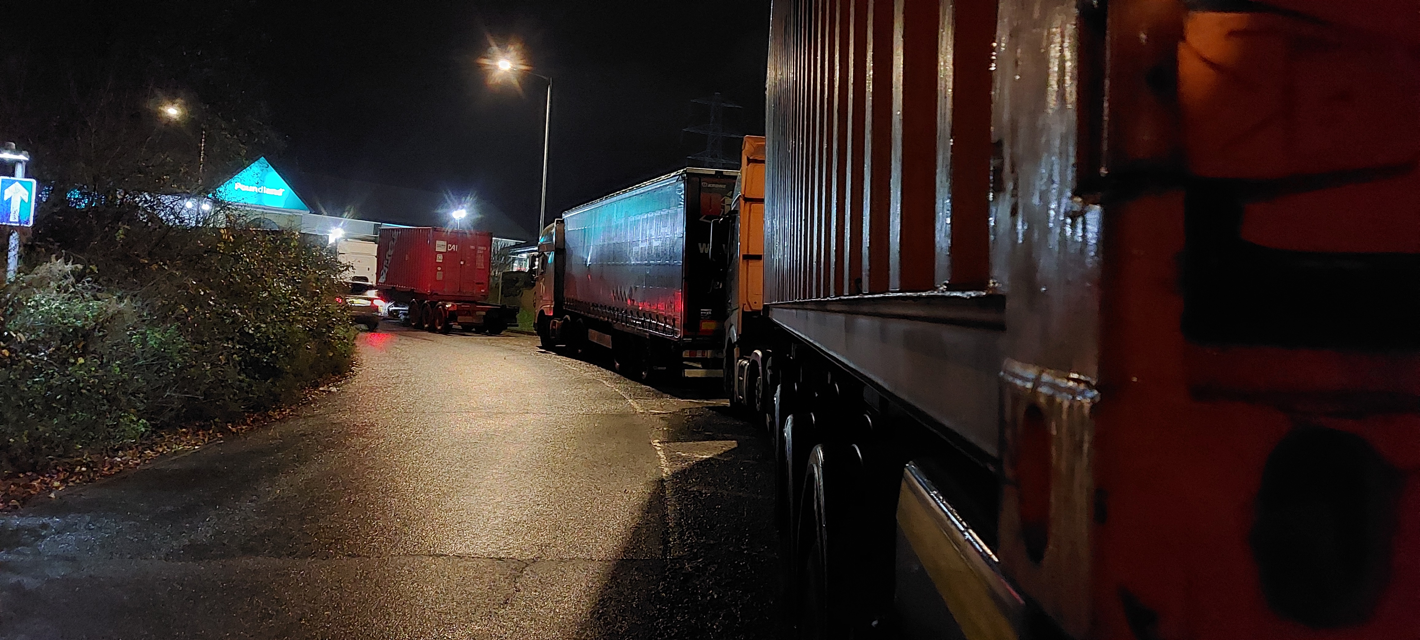 Copdock lorry park