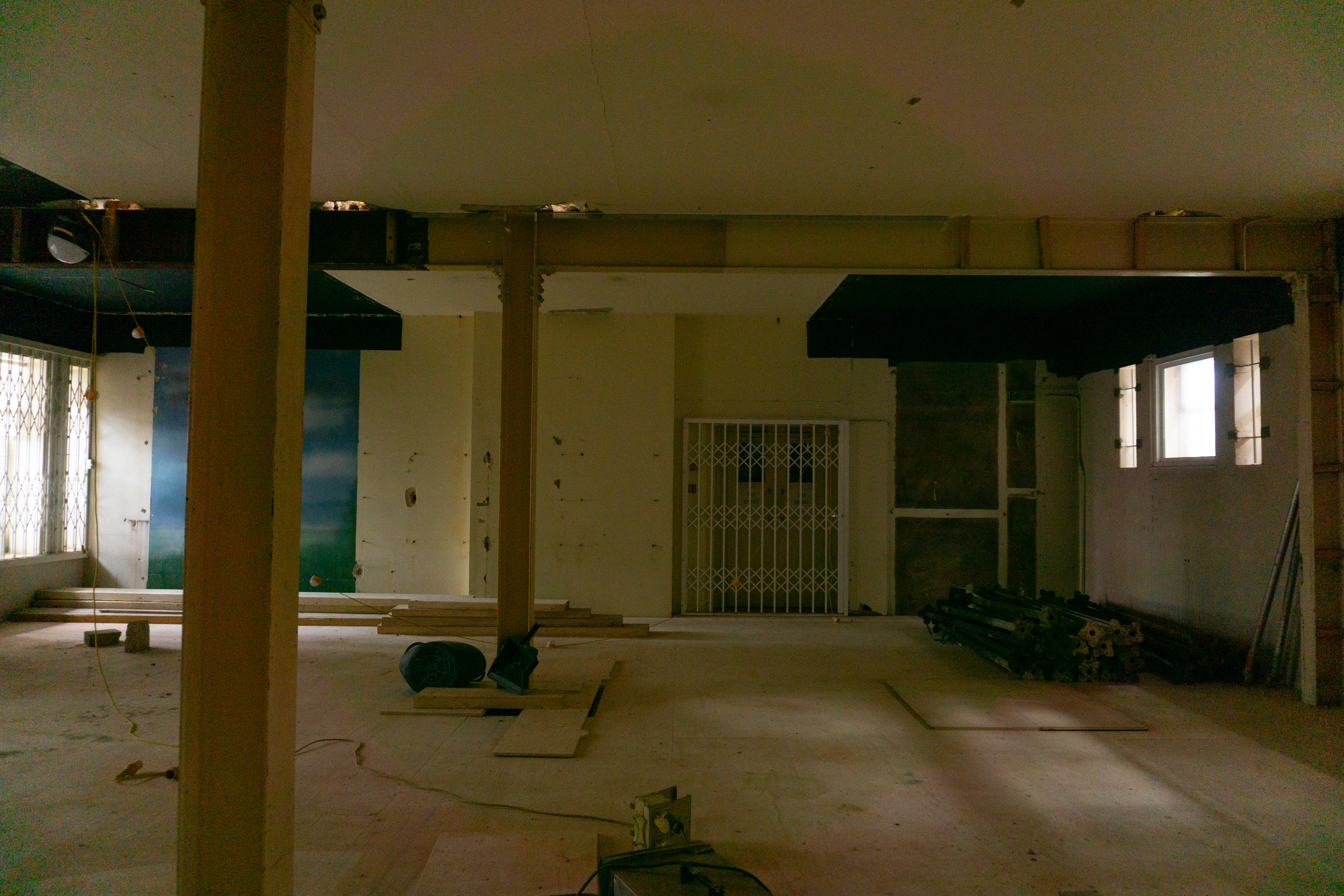 Gipping Construction doing on going renovations to inside of Ipswich Museum