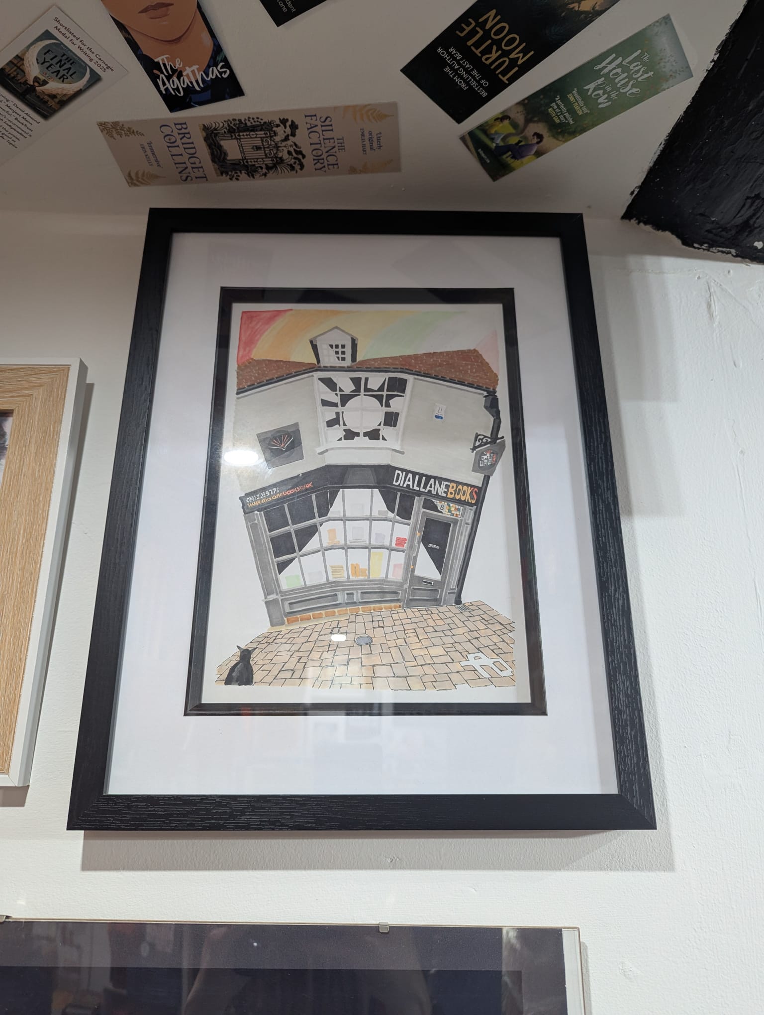 Dial Lane Bookshop fan art