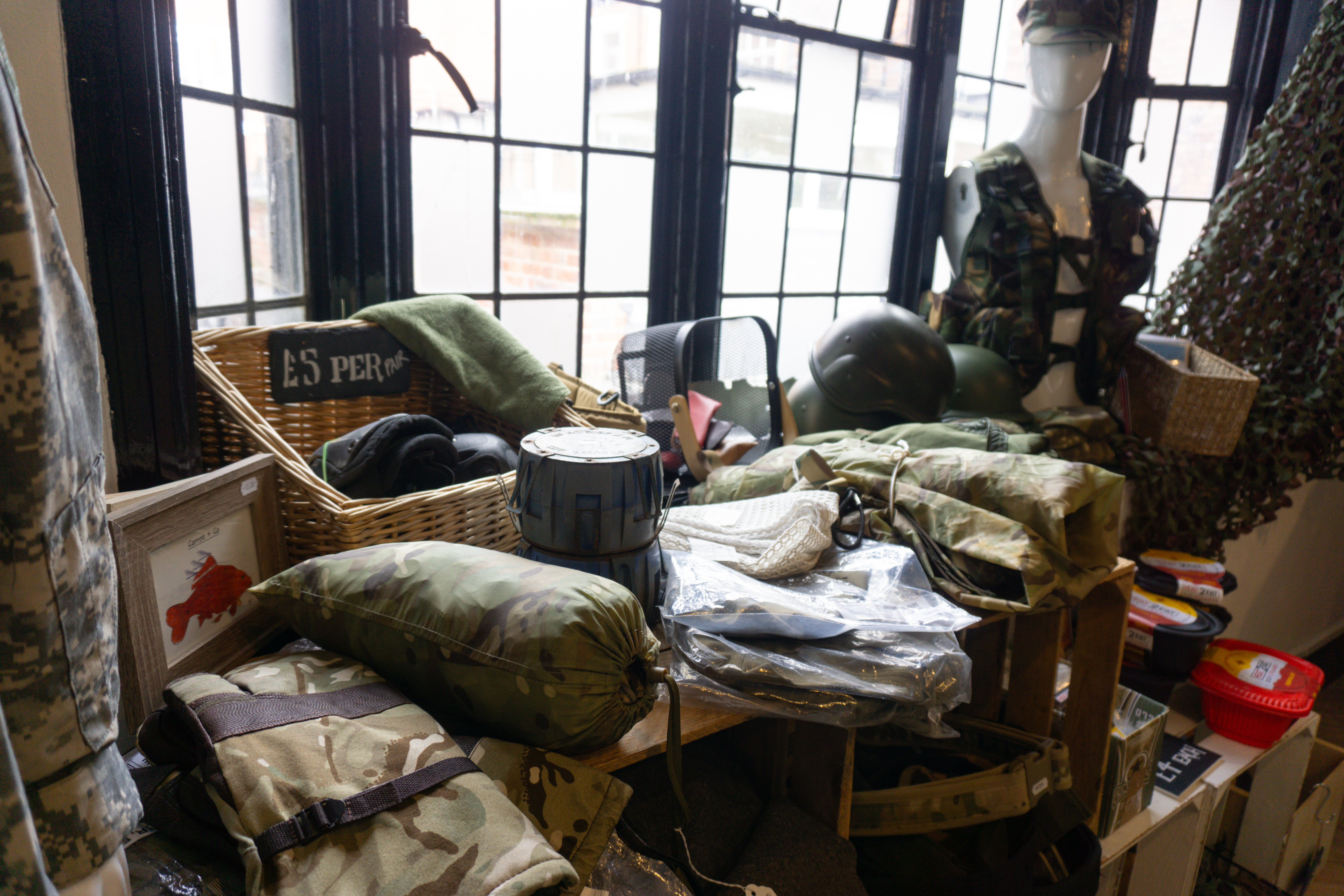 The Military Unit caters to military personnel, but also security workers, cadets, campers, preppers, and outdoor enthusiasts