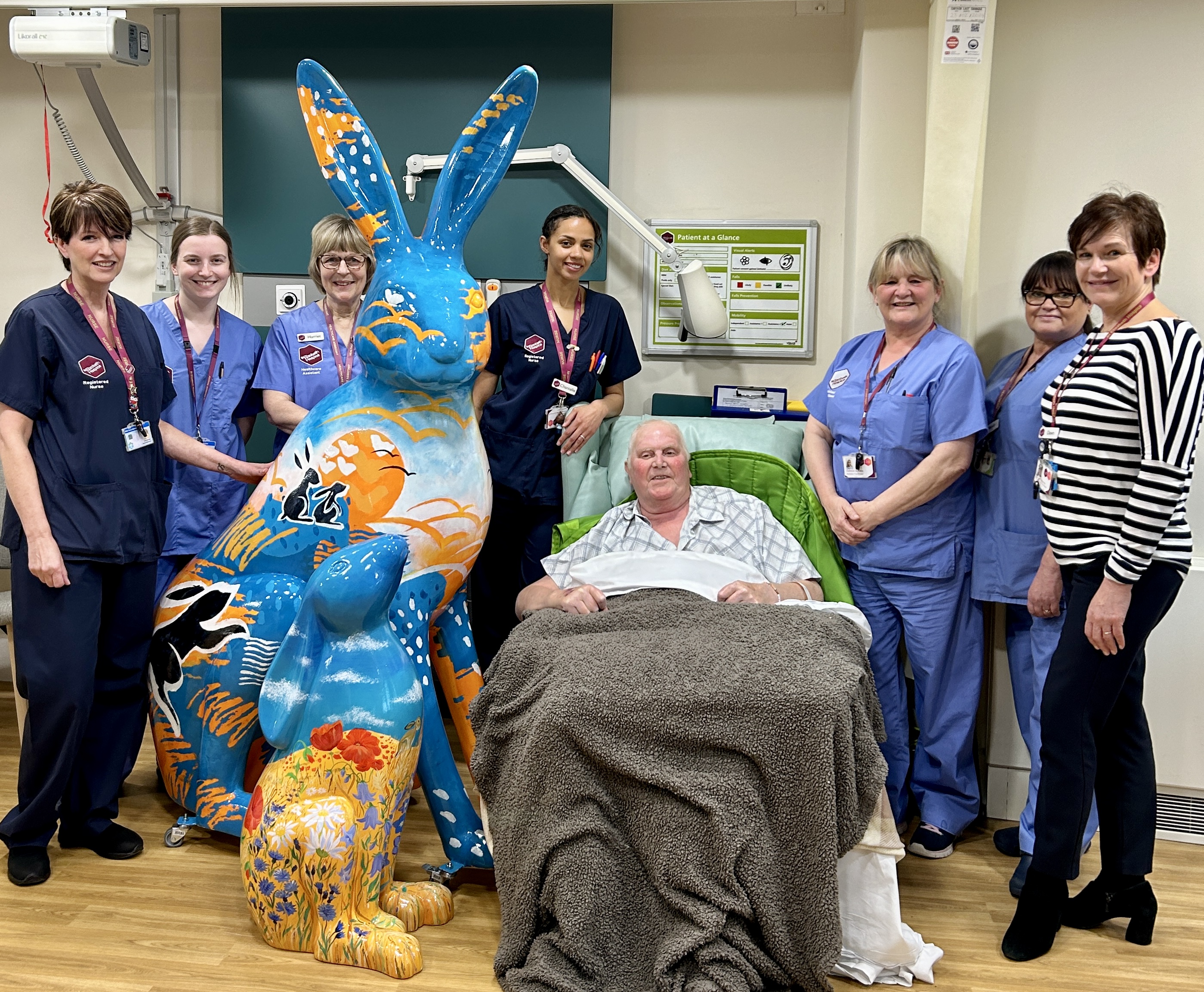 Staff and patients looking forward to Hop to it Suffolk