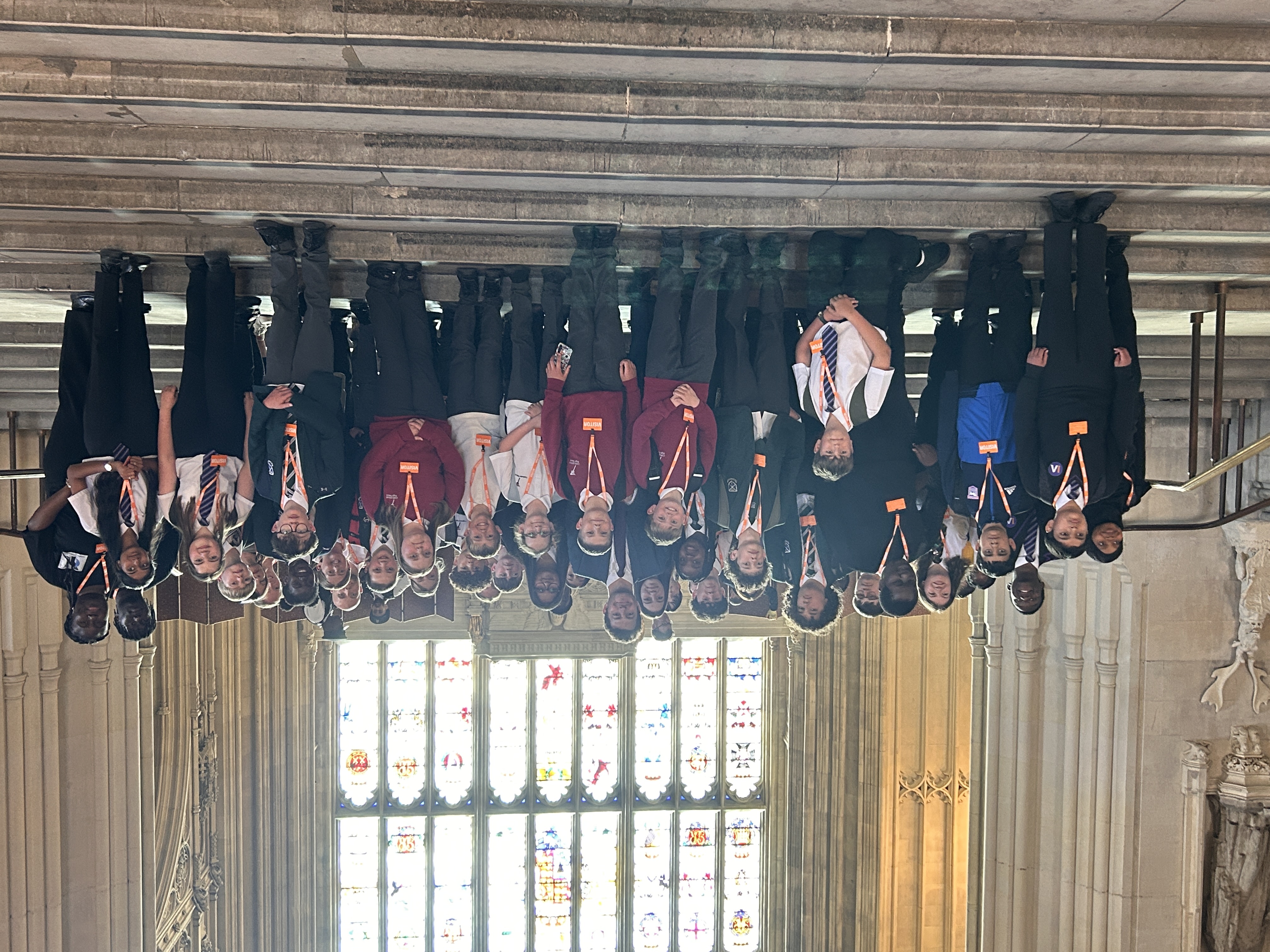 Forty students from four Ipswich secondary schools experienced Westminster behind the scenes