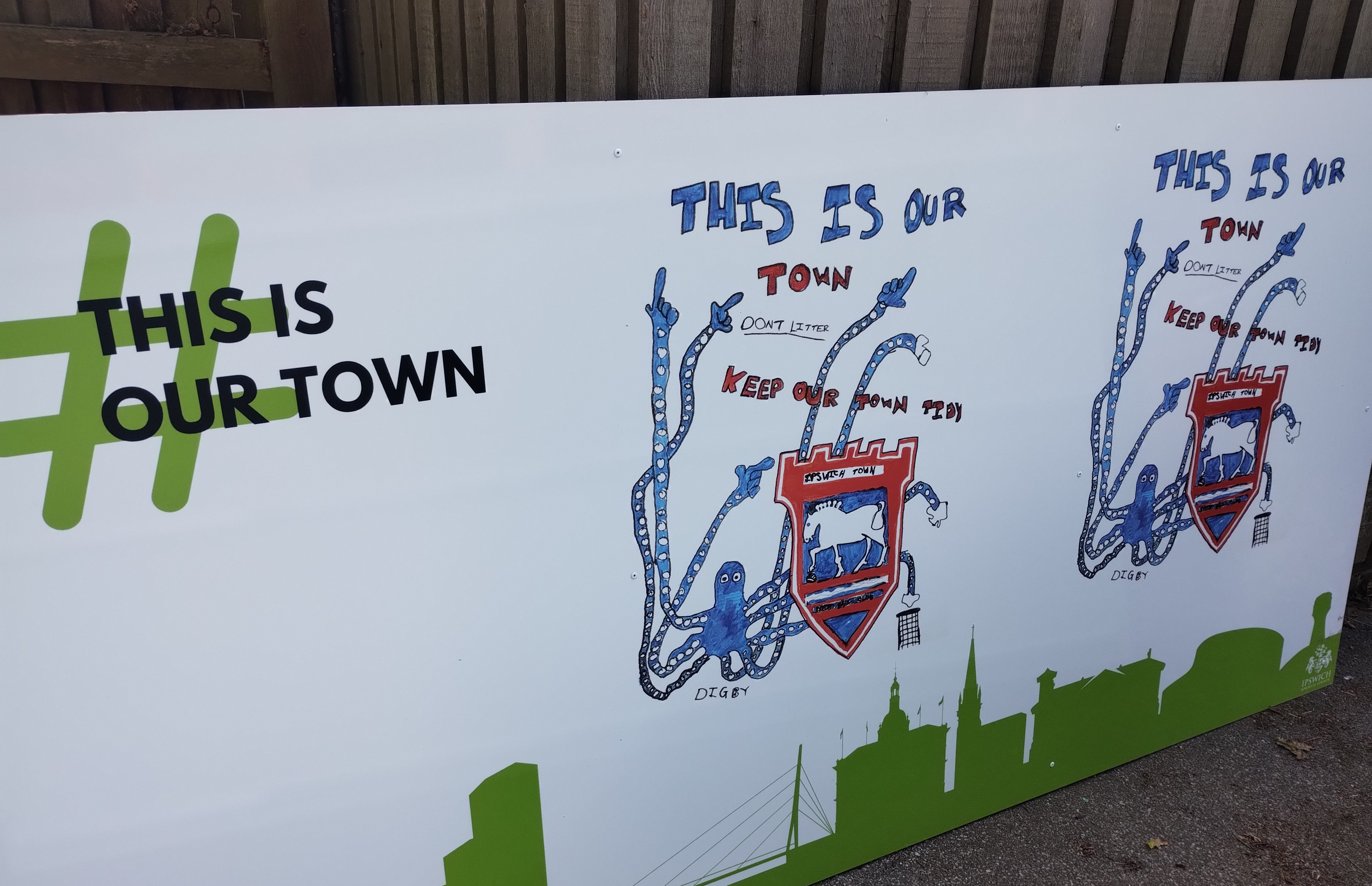 This is our town poster by Henley