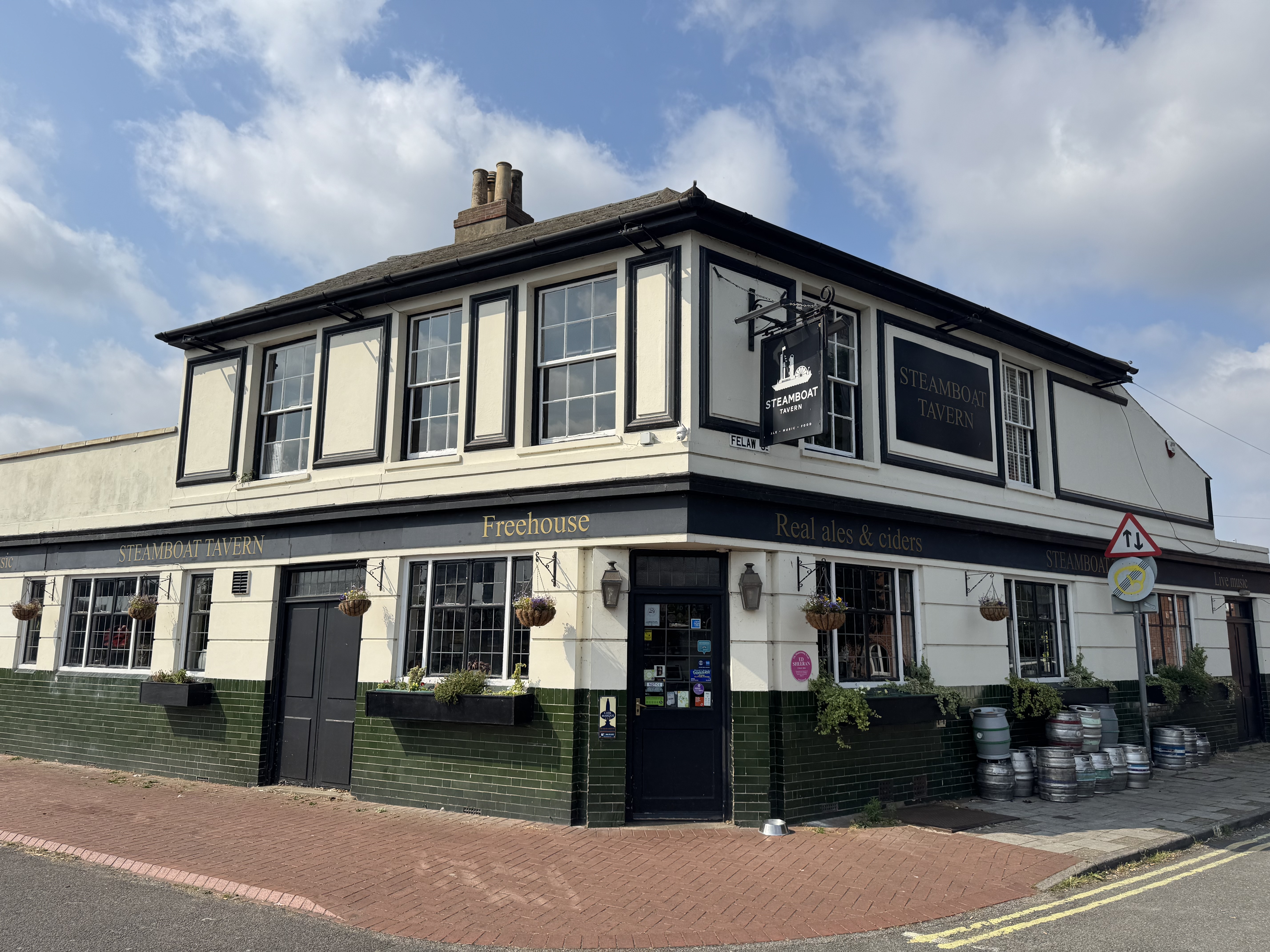The Steamboat Tavern in Ipswich