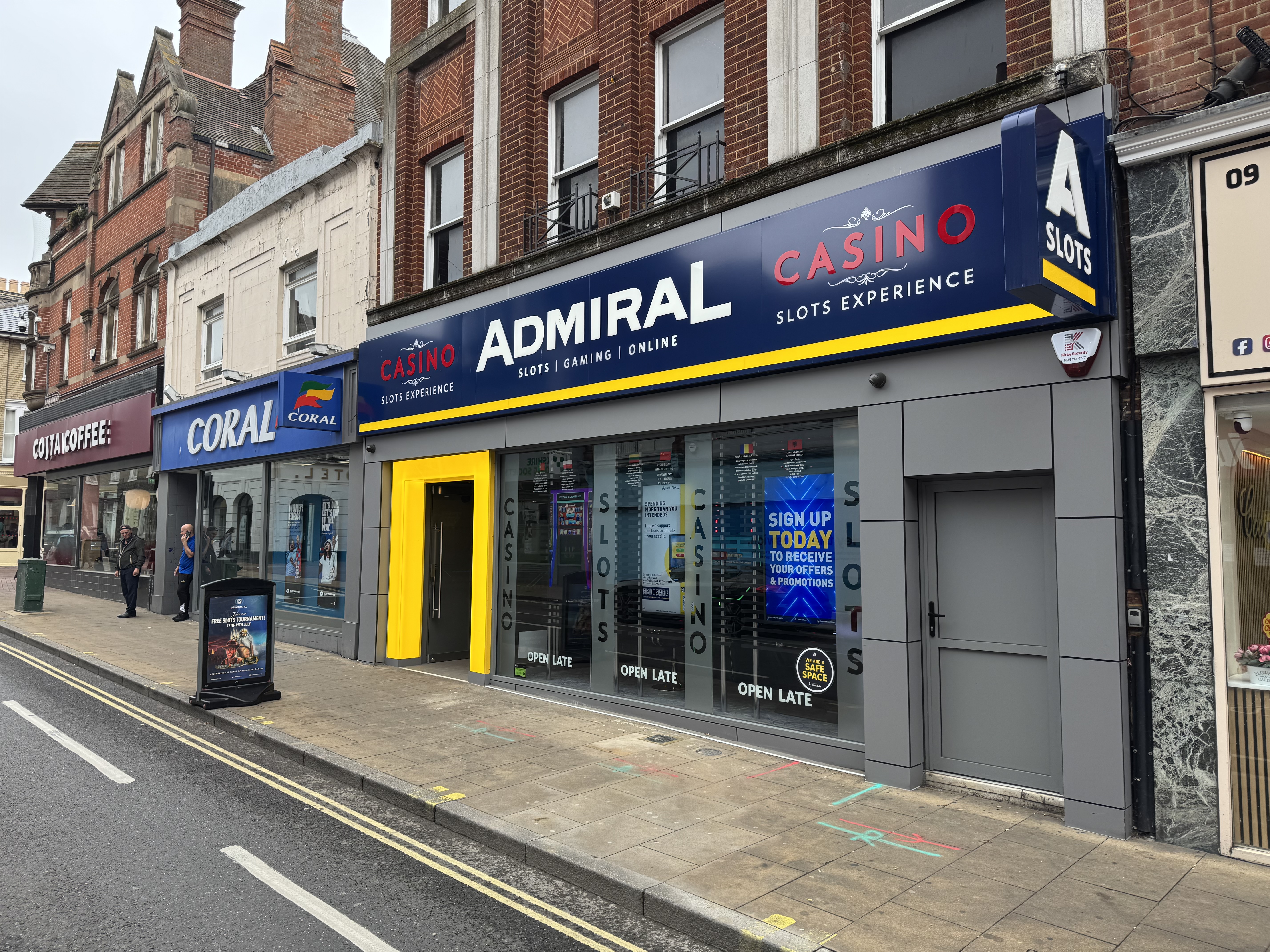 The Admiral Casino on Upper Brook Street