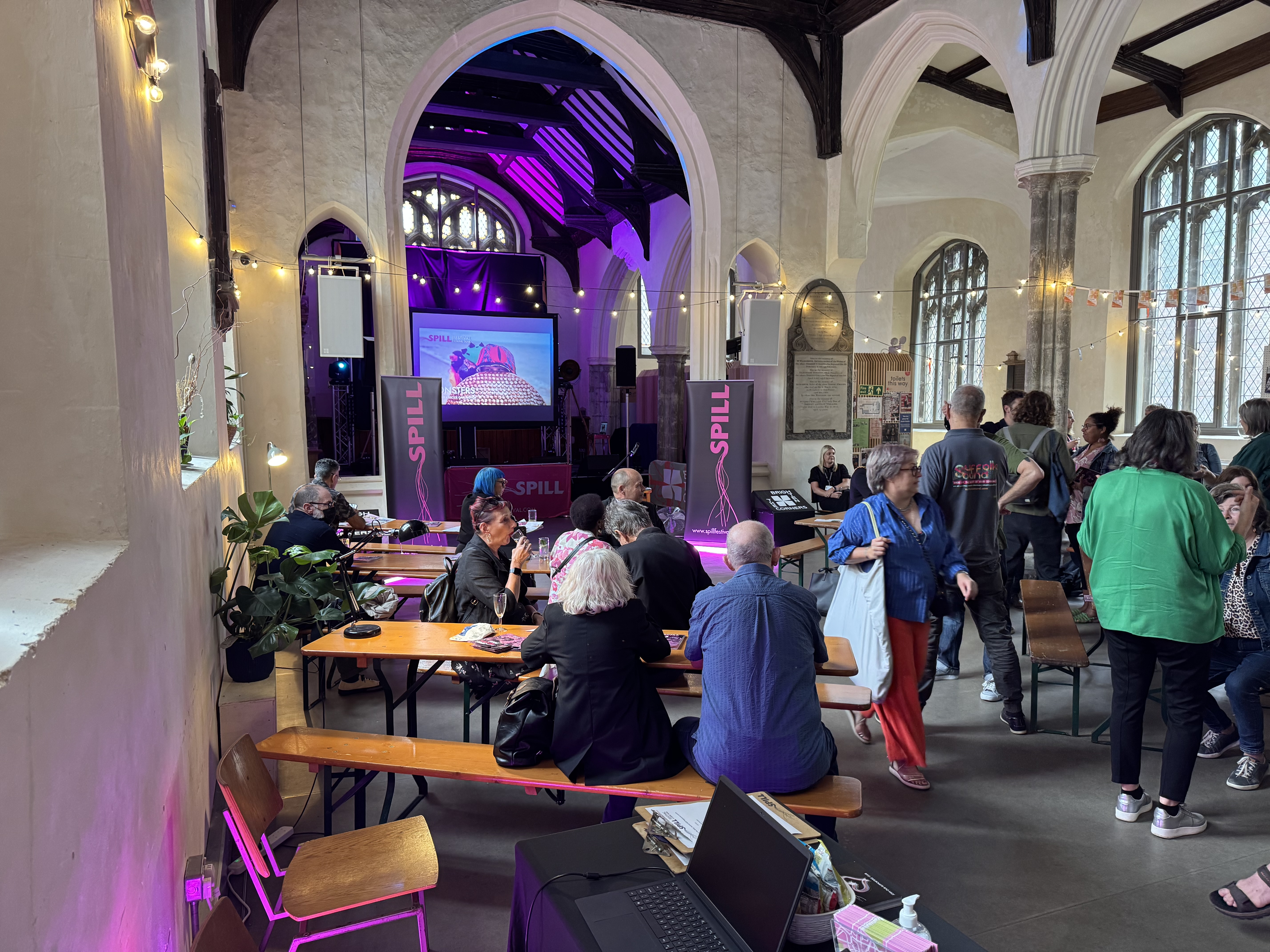 The SPILL programme launch event at St Stephens Church