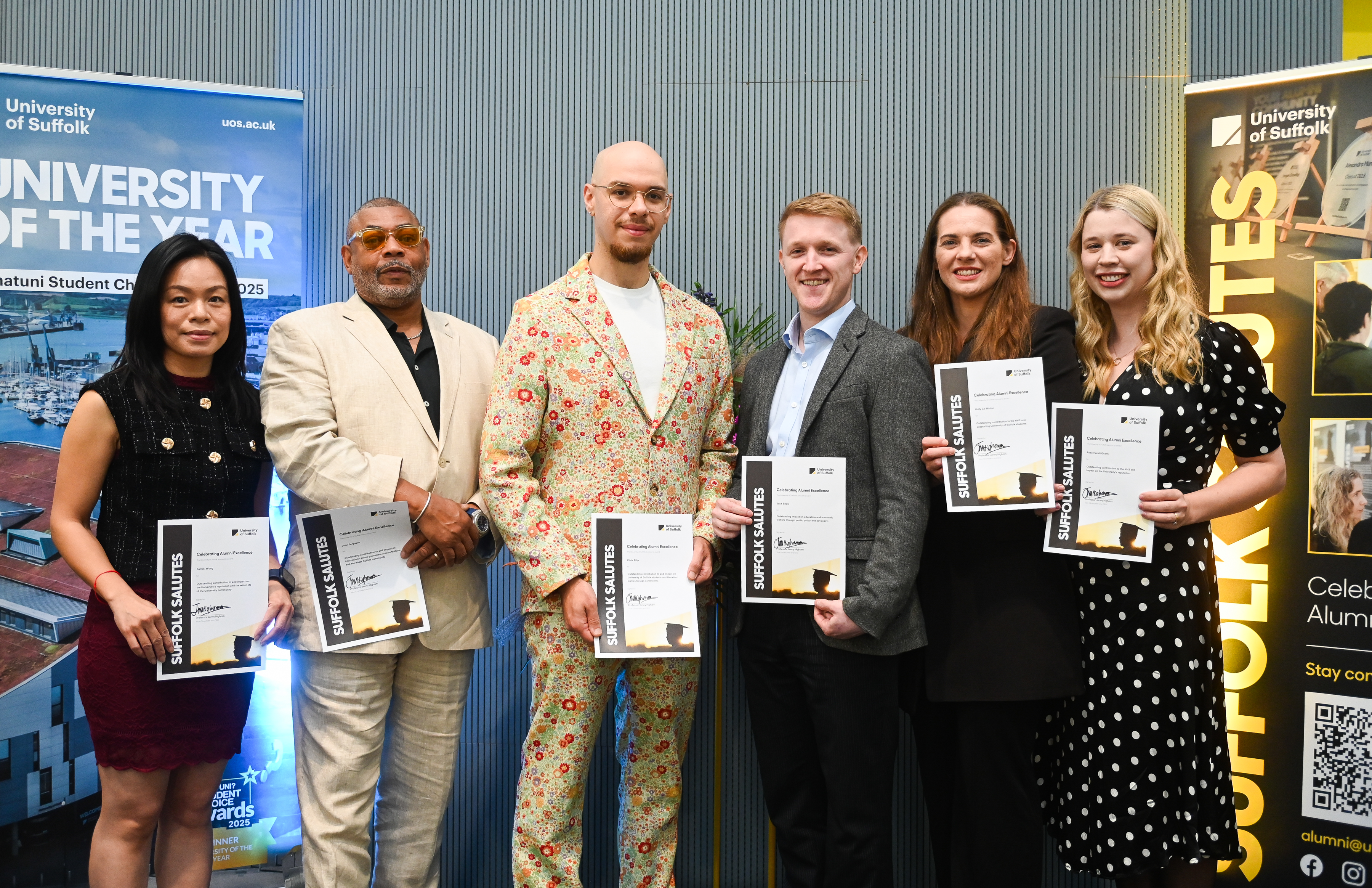 The Suffolk Salutes winners