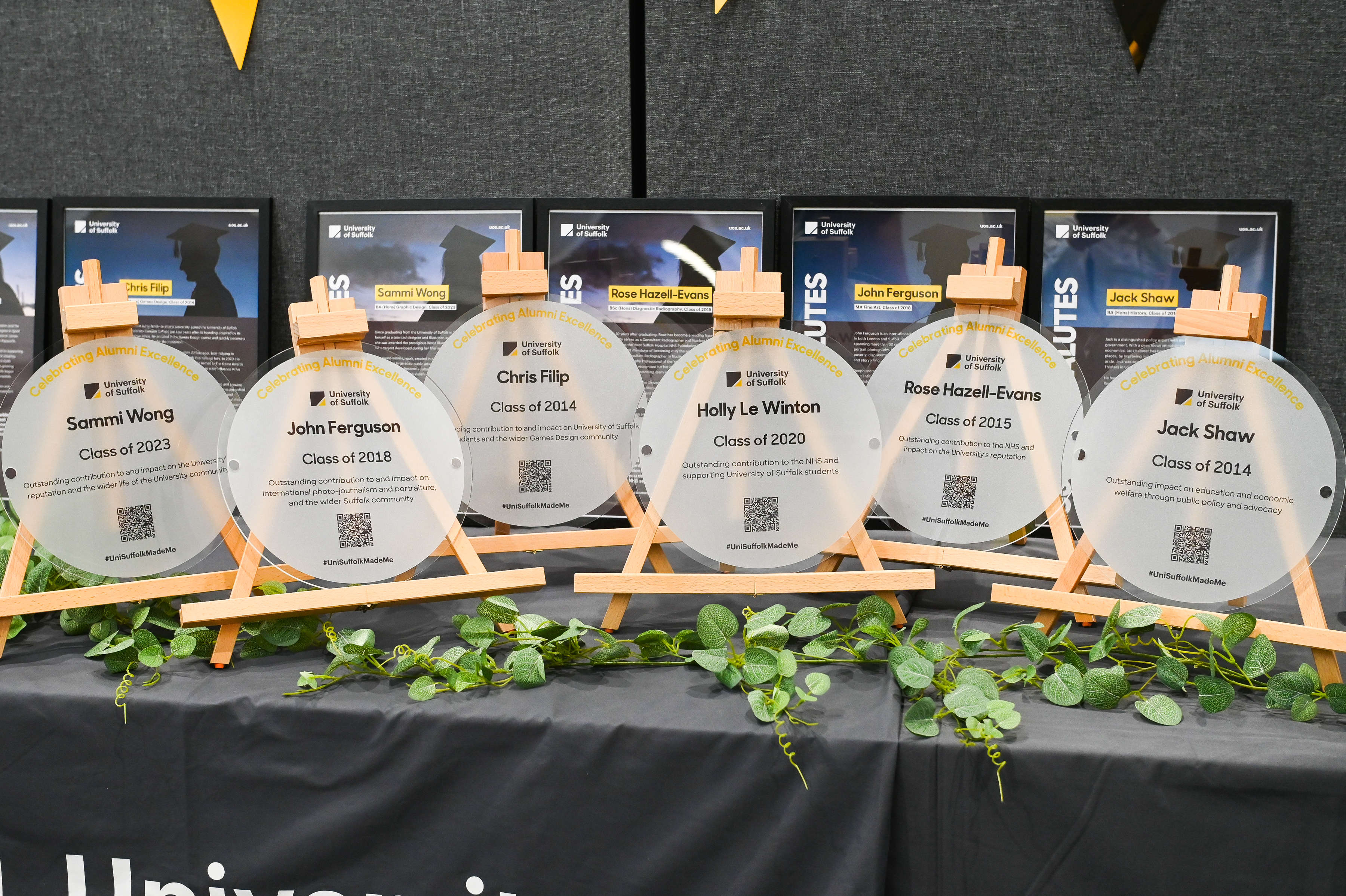 Suffolk Salutes plaques