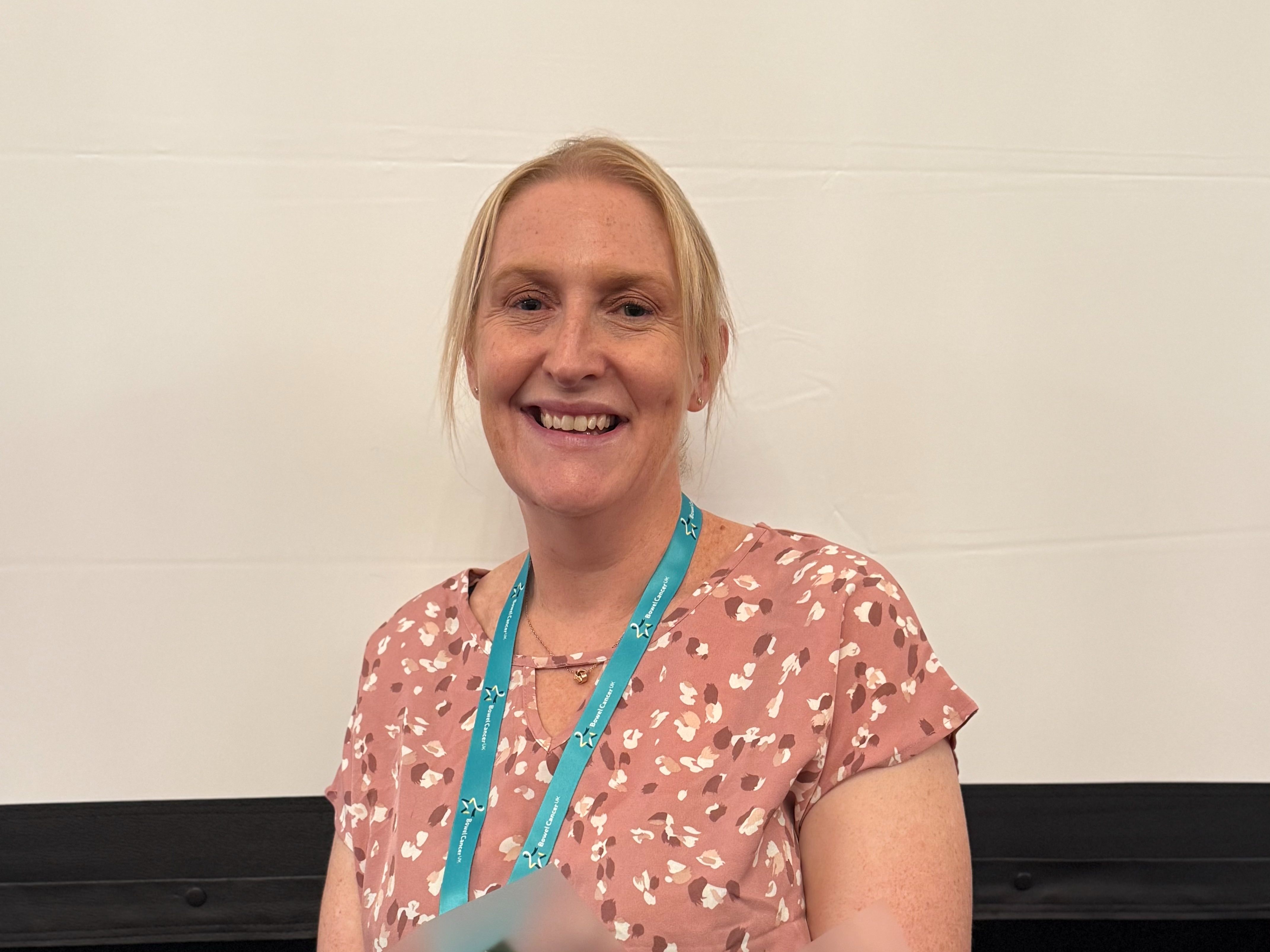 Charlotte Brown at the Gary Logue Colorectal Cancer Nurse Awards